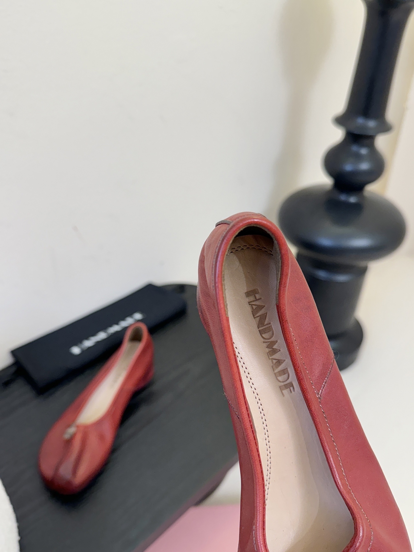 顶级 带根HANDMADE独家新品最高版本买手代购1:1完美复刻 平底凉鞋单鞋原版开模真皮鞋底 原版套楦