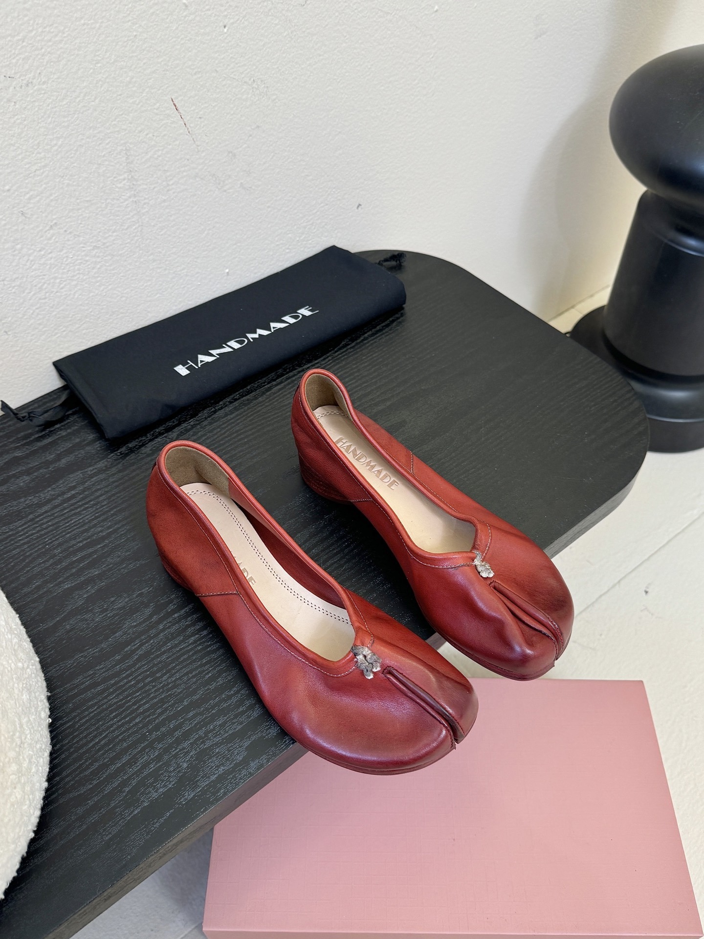 顶级 带根HANDMADE独家新品最高版本买手代购1:1完美复刻 平底凉鞋单鞋原版开模真皮鞋底 原版套楦