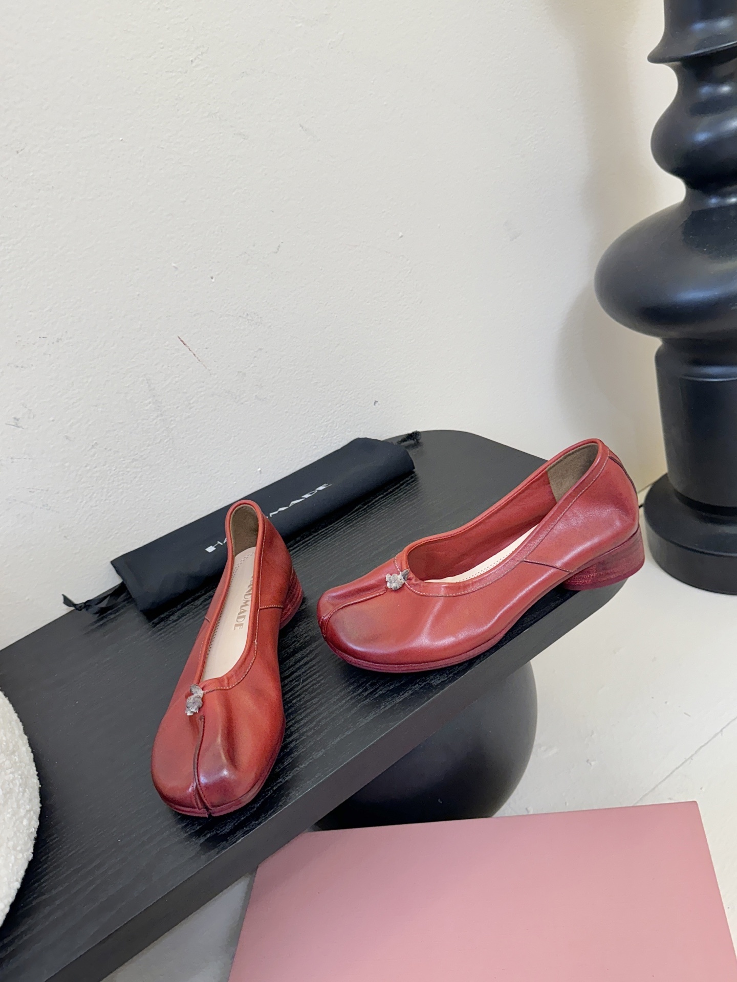 顶级 带根HANDMADE独家新品最高版本买手代购1:1完美复刻 平底凉鞋单鞋原版开模真皮鞋底 原版套楦