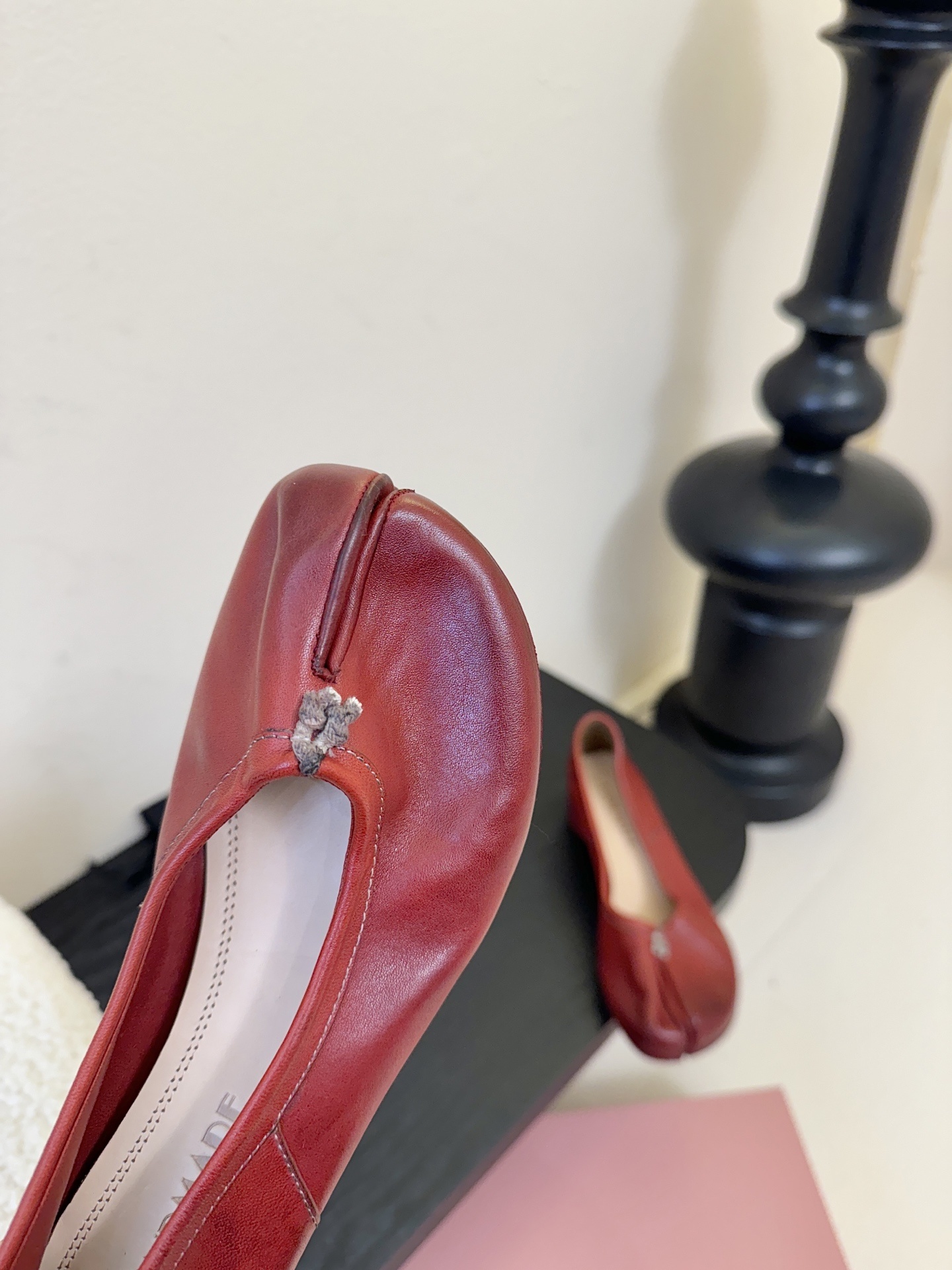 顶级 带根HANDMADE独家新品最高版本买手代购1:1完美复刻 平底凉鞋单鞋原版开模真皮鞋底 原版套楦