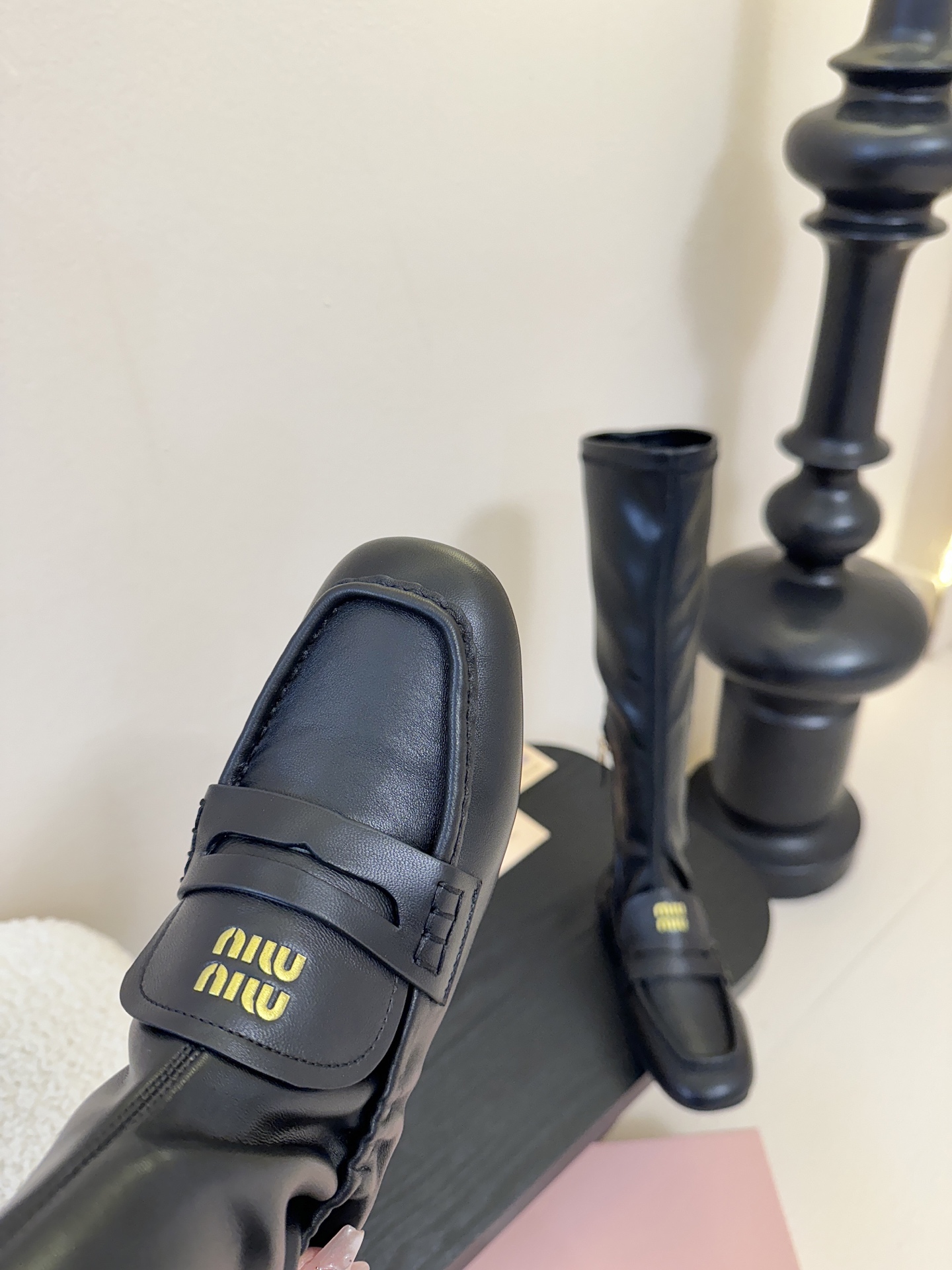 miu miu fw25 new arrival～ 缪缪 25ss 秋冬新款高靴 时尚弹力靴简约鞋面点缀