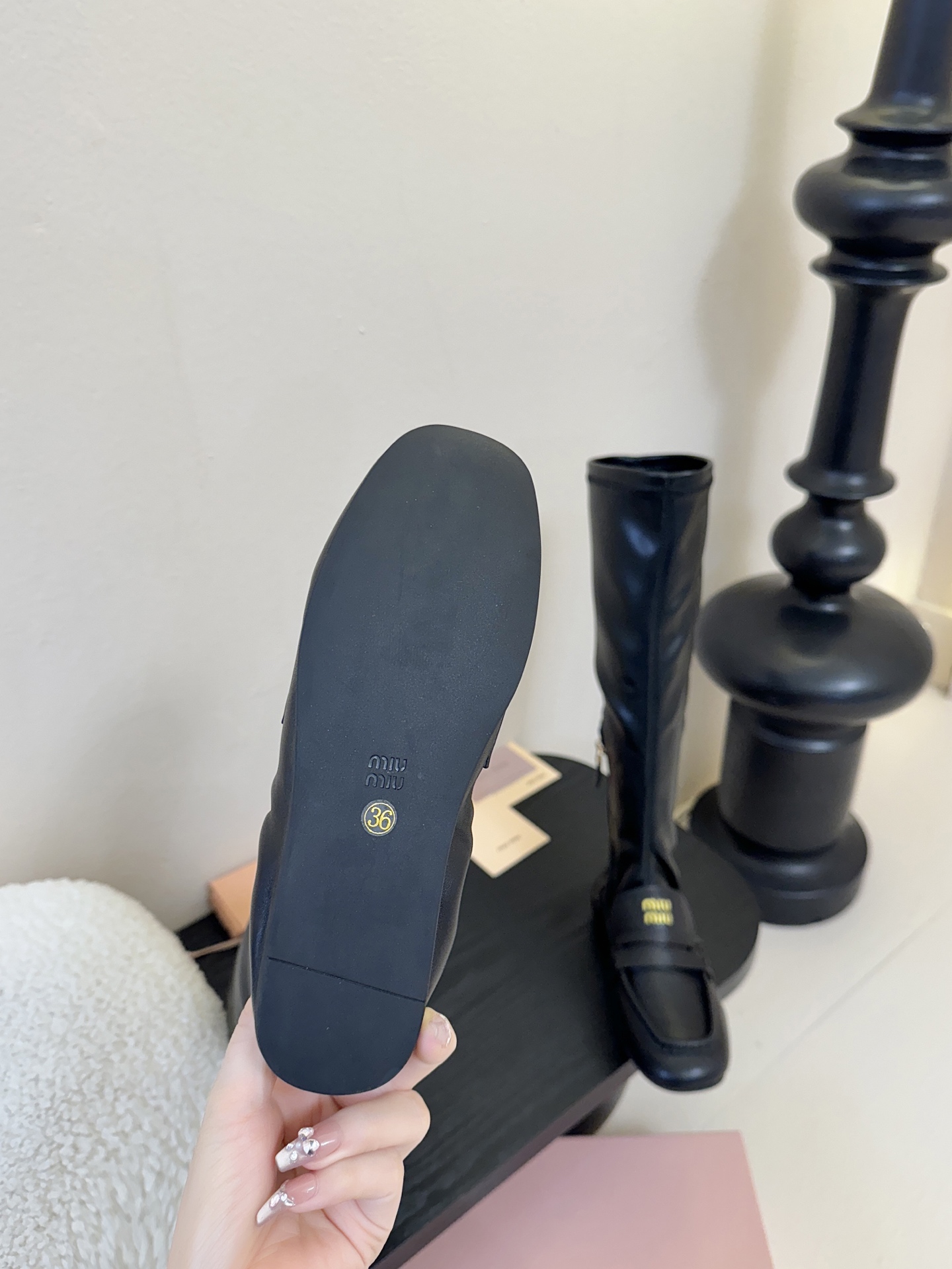 miu miu fw25 new arrival～ 缪缪 25ss 秋冬新款高靴 时尚弹力靴简约鞋面点缀