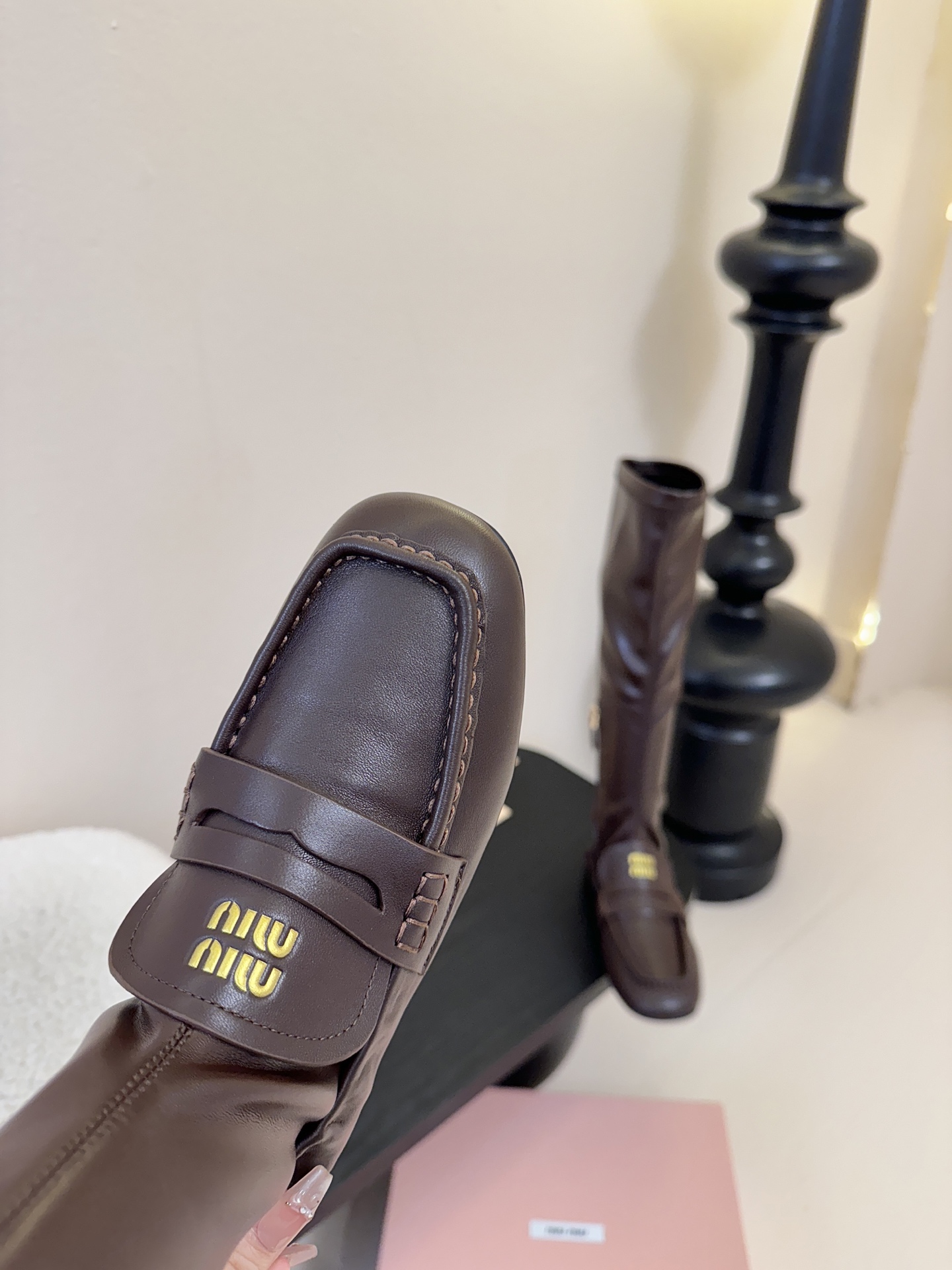miu miu fw25 new arrival～ 缪缪 25ss 秋冬新款高靴 时尚弹力靴简约鞋面点缀