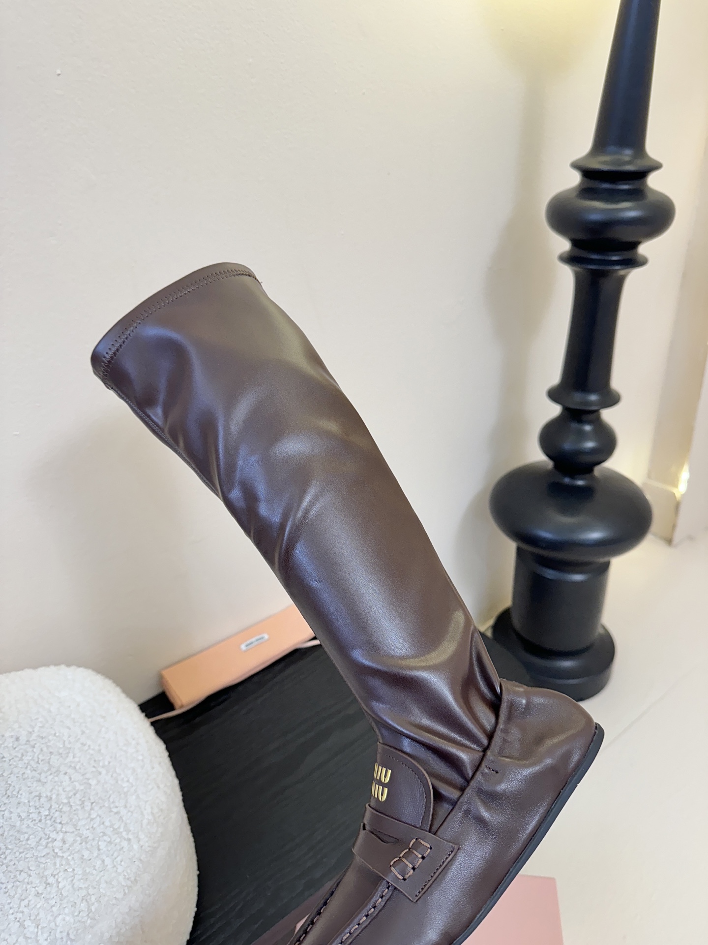miu miu fw25 new arrival～ 缪缪 25ss 秋冬新款高靴 时尚弹力靴简约鞋面点缀