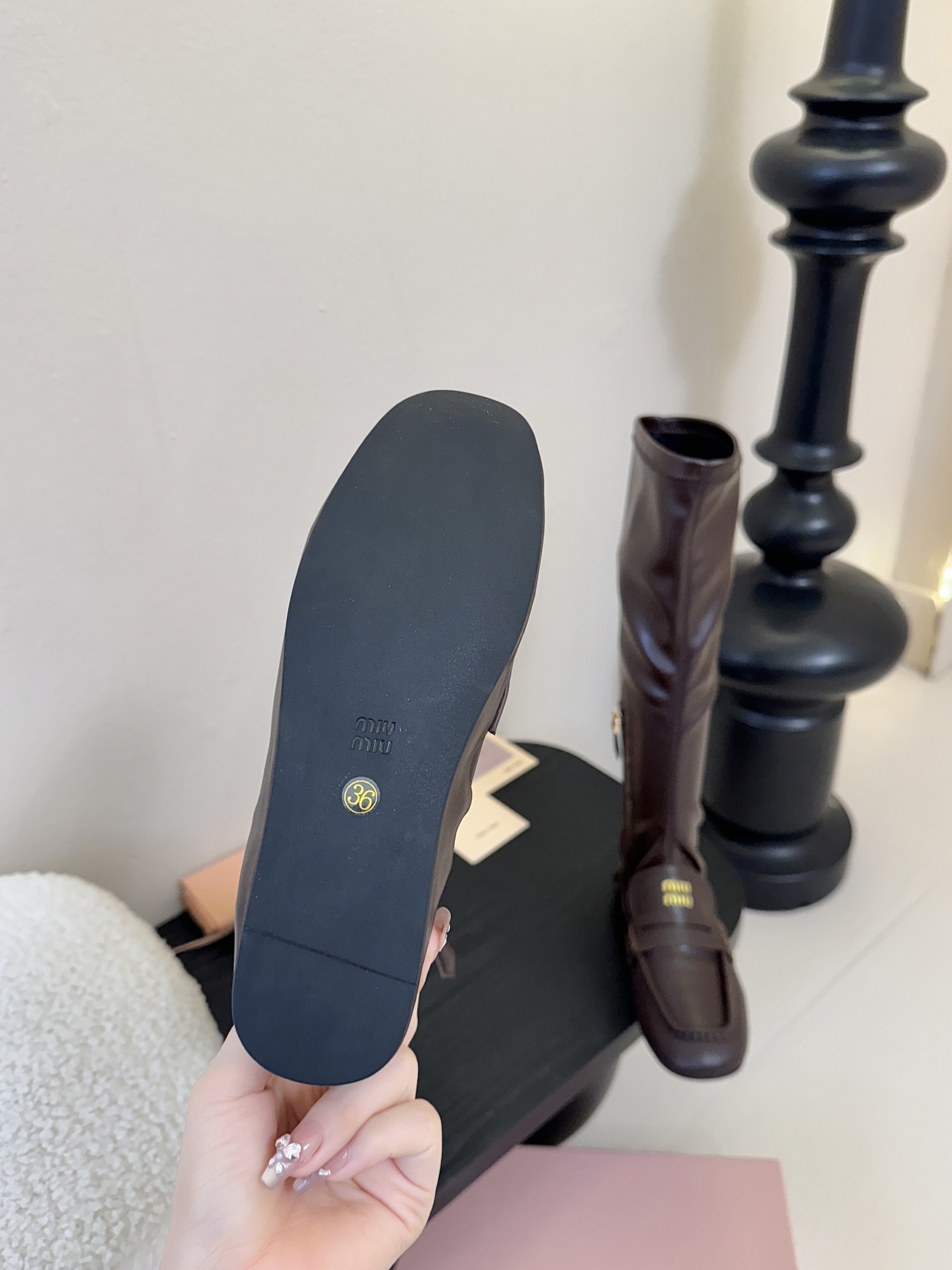 miu miu fw25 new arrival～ 缪缪 25ss 秋冬新款高靴 时尚弹力靴简约鞋面点缀