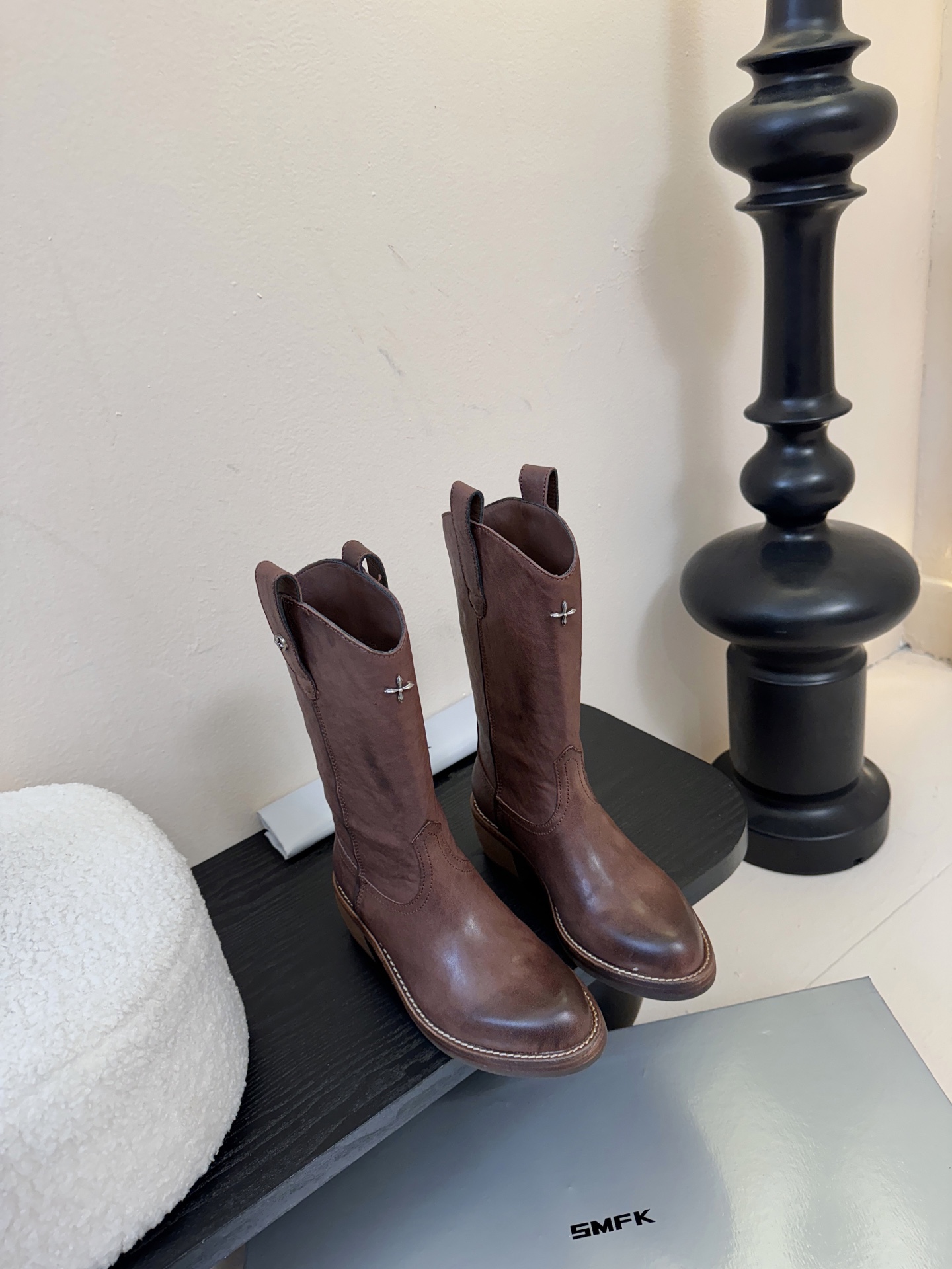 SMF*野性起源固特异长筒靴RAGE野性手工的鞋履系列，传承延续经典鞋履制造工艺，从材料制作与挑选出发，