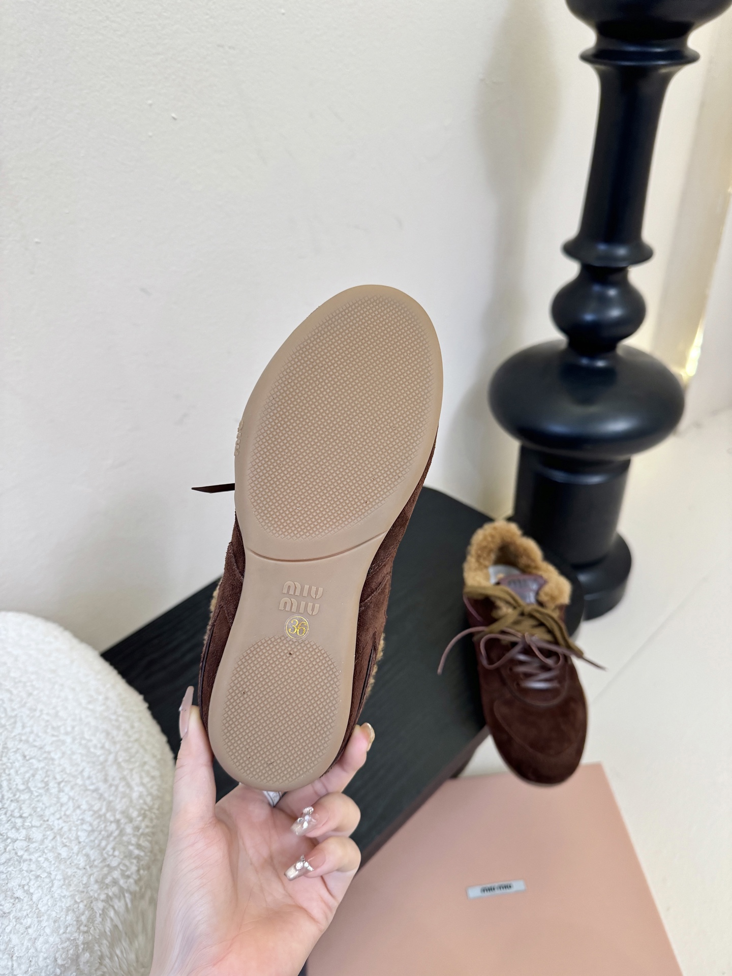 毛里miumiu x New Balanc* 运动鞋独家新增色 新增网面太爱了 双鞋带的设计 鞋带注意！