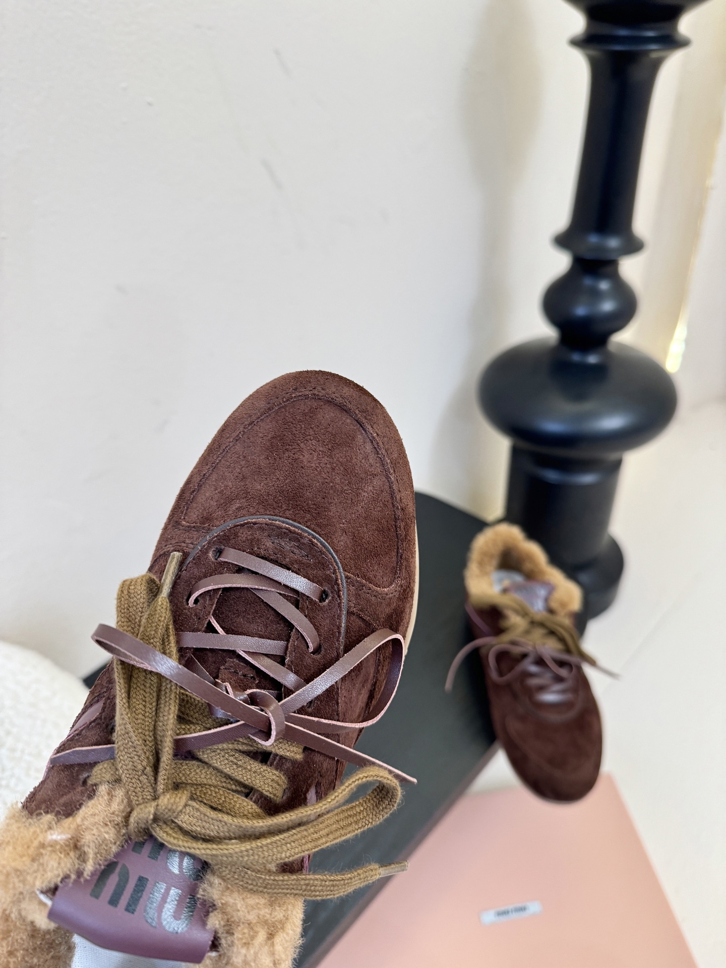 毛里miumiu x New Balanc* 运动鞋独家新增色 新增网面太爱了 双鞋带的设计 鞋带注意！