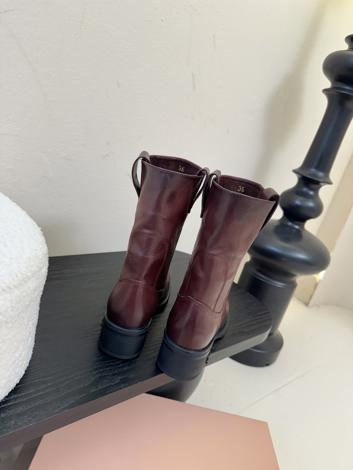 Miumiu谬谬朋克风秋冬机车造型长靴松弛感限量走秀款一双封神复古骑士靴切尔西短靴🤩怎么穿都好看今夏时髦