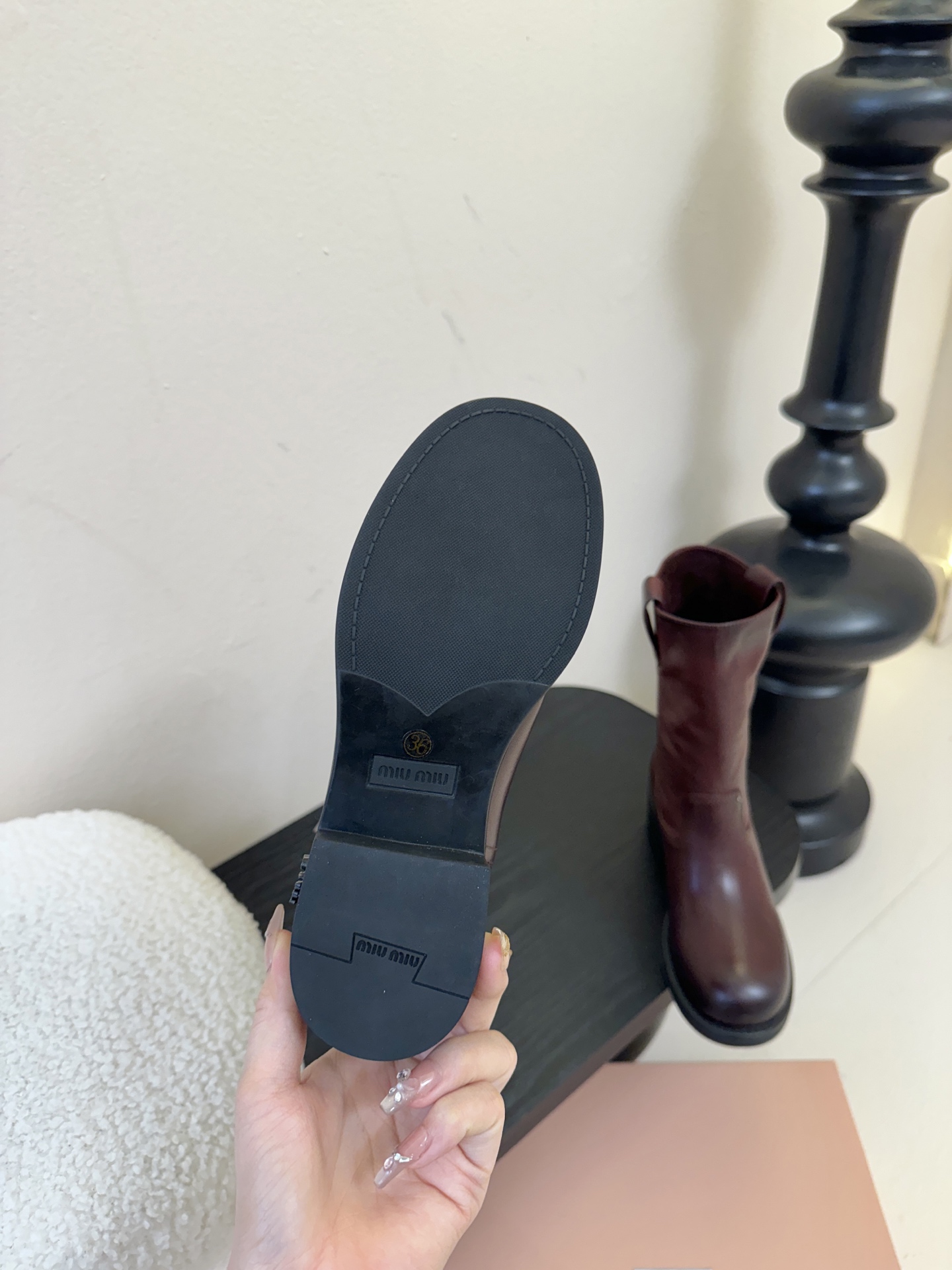 Miumiu谬谬朋克风秋冬机车造型长靴松弛感限量走秀款一双封神复古骑士靴切尔西短靴🤩怎么穿都好看今夏时髦