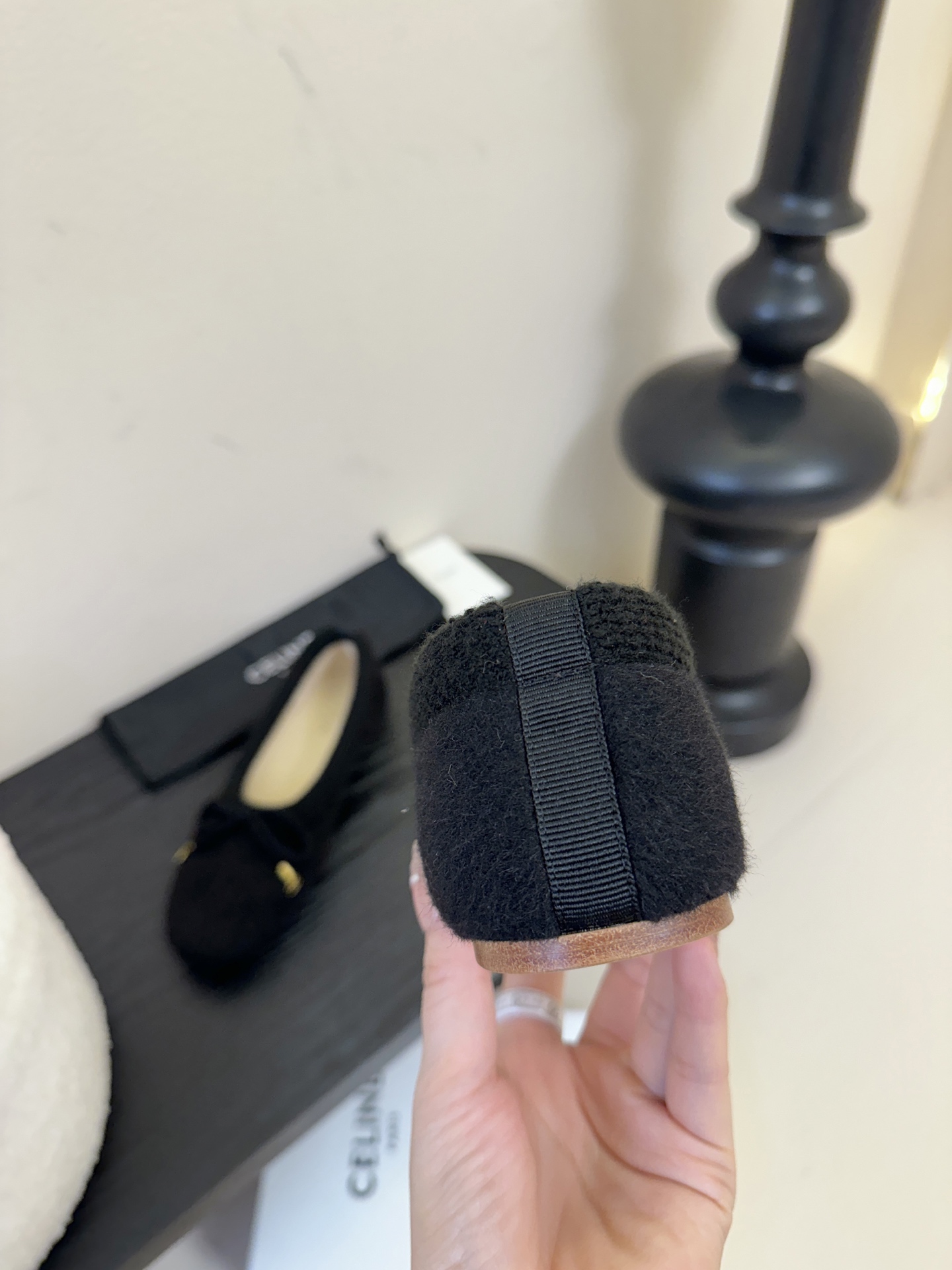 CELINE*赛琳F018 2025ss新款玛丽珍平底乐福鞋单鞋网红爆款来袭！各大网红抢先体验、Celi