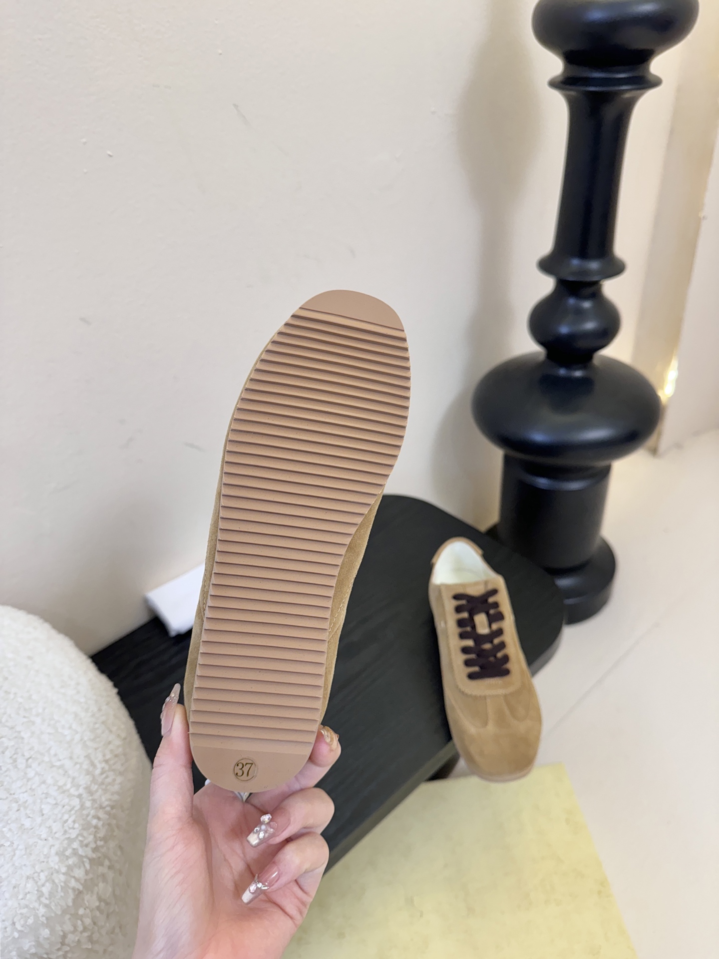 小众潮牌🔥The ro*26春夏新款极简主义拼色系带休闲鞋阿甘德训鞋！这款低帮运动鞋是打造极简主义休闲夏