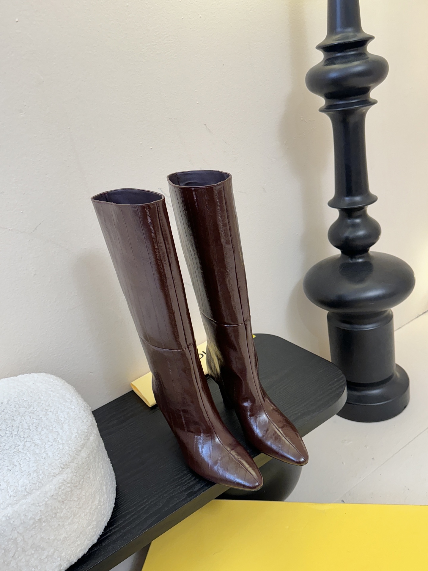 FENDI芬迪 25新切尔西骑士靴YYDS→_→FD又出美靴啦 经典FF老花高级特殊压印 开模原版分体五