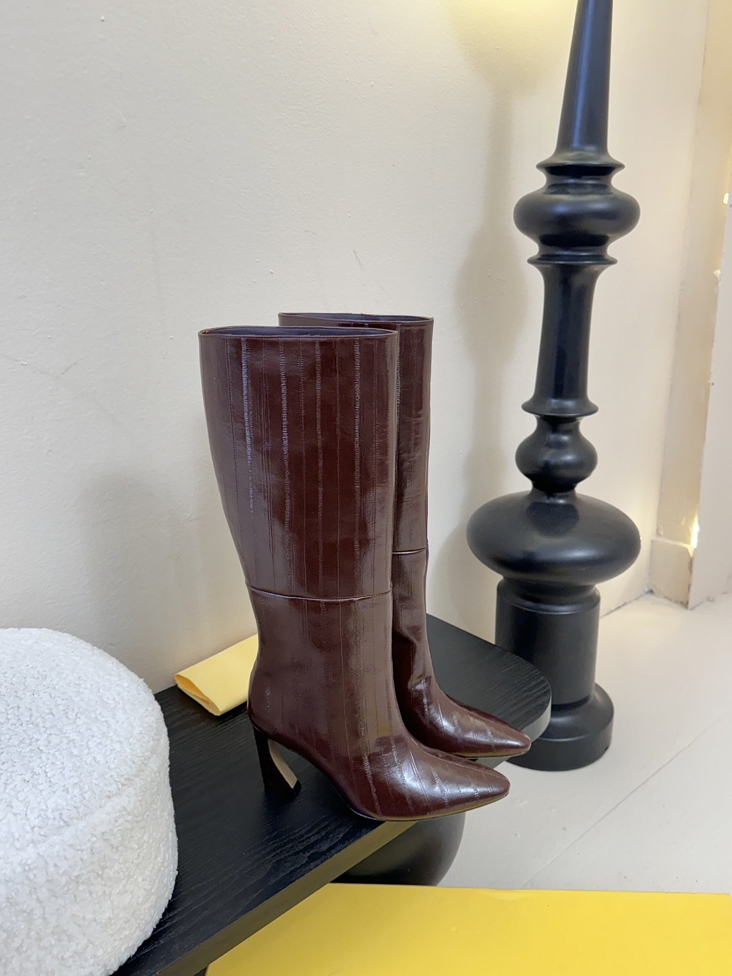 FENDI芬迪 25新切尔西骑士靴YYDS→_→FD又出美靴啦 经典FF老花高级特殊压印 开模原版分体五