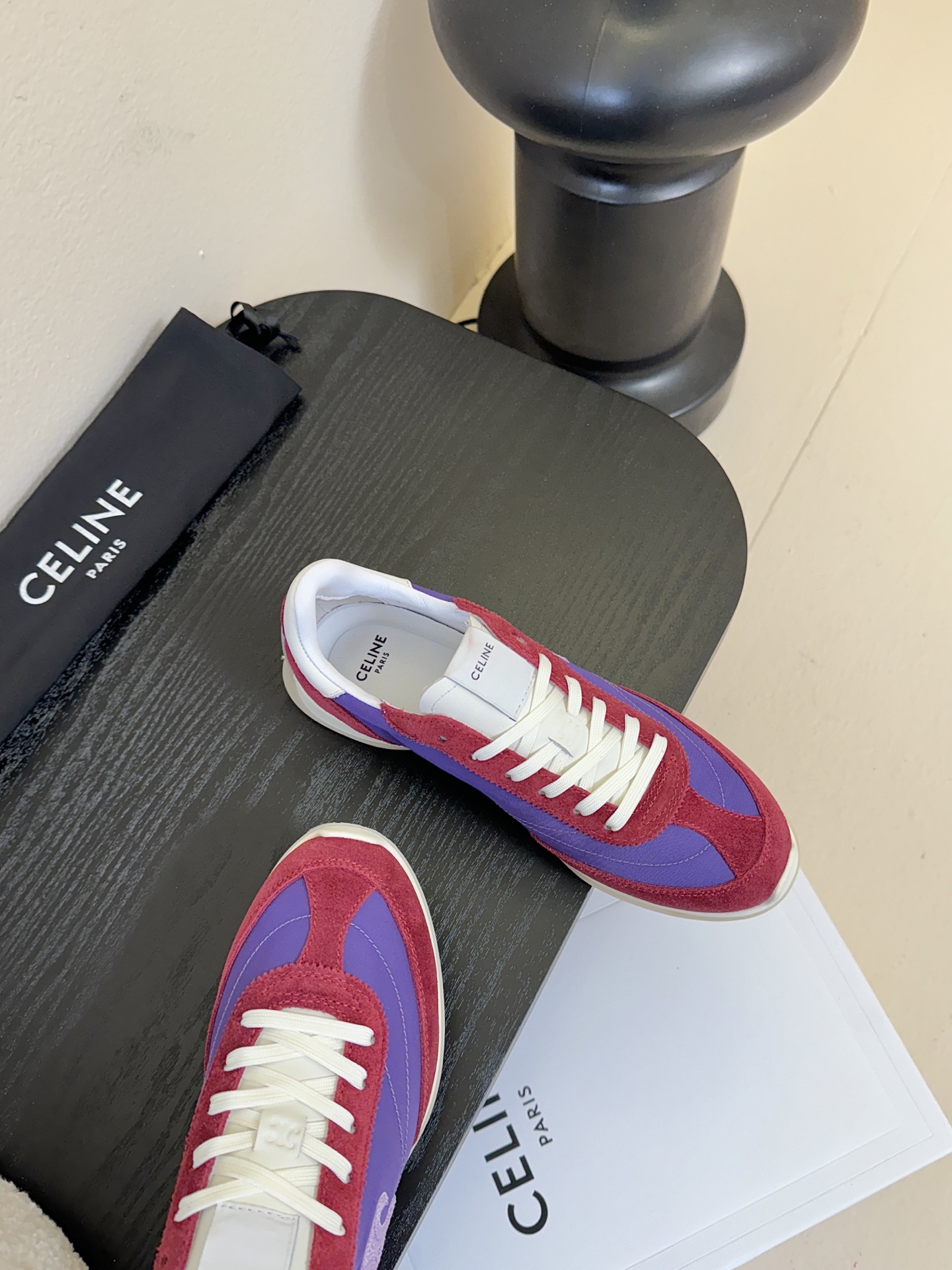CELINE 休闲运动鞋‼️整双鞋子采购Zp开发打造，全部定制材料，独家开模大底，细节全部对版出货，连包