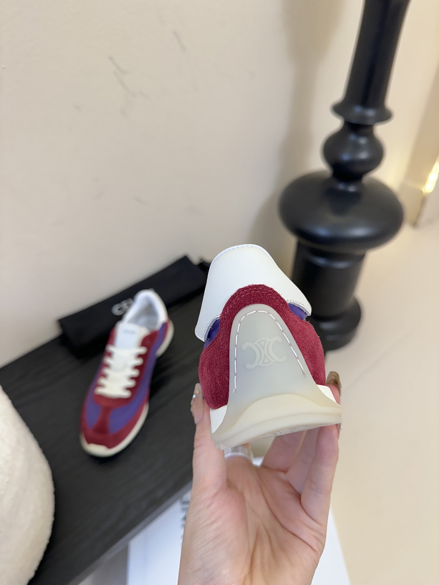 CELINE 休闲运动鞋‼️整双鞋子采购Zp开发打造，全部定制材料，独家开模大底，细节全部对版出货，连包