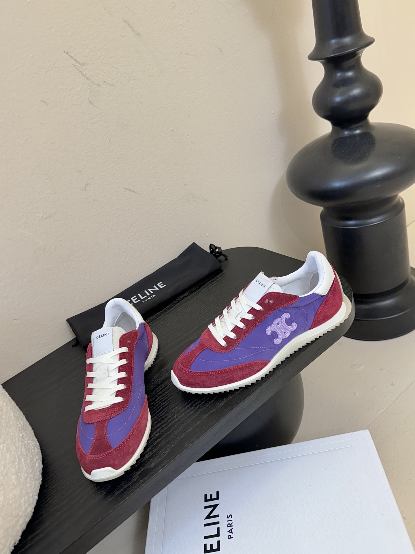 CELINE 休闲运动鞋‼️整双鞋子采购Zp开发打造，全部定制材料，独家开模大底，细节全部对版出货，连包
