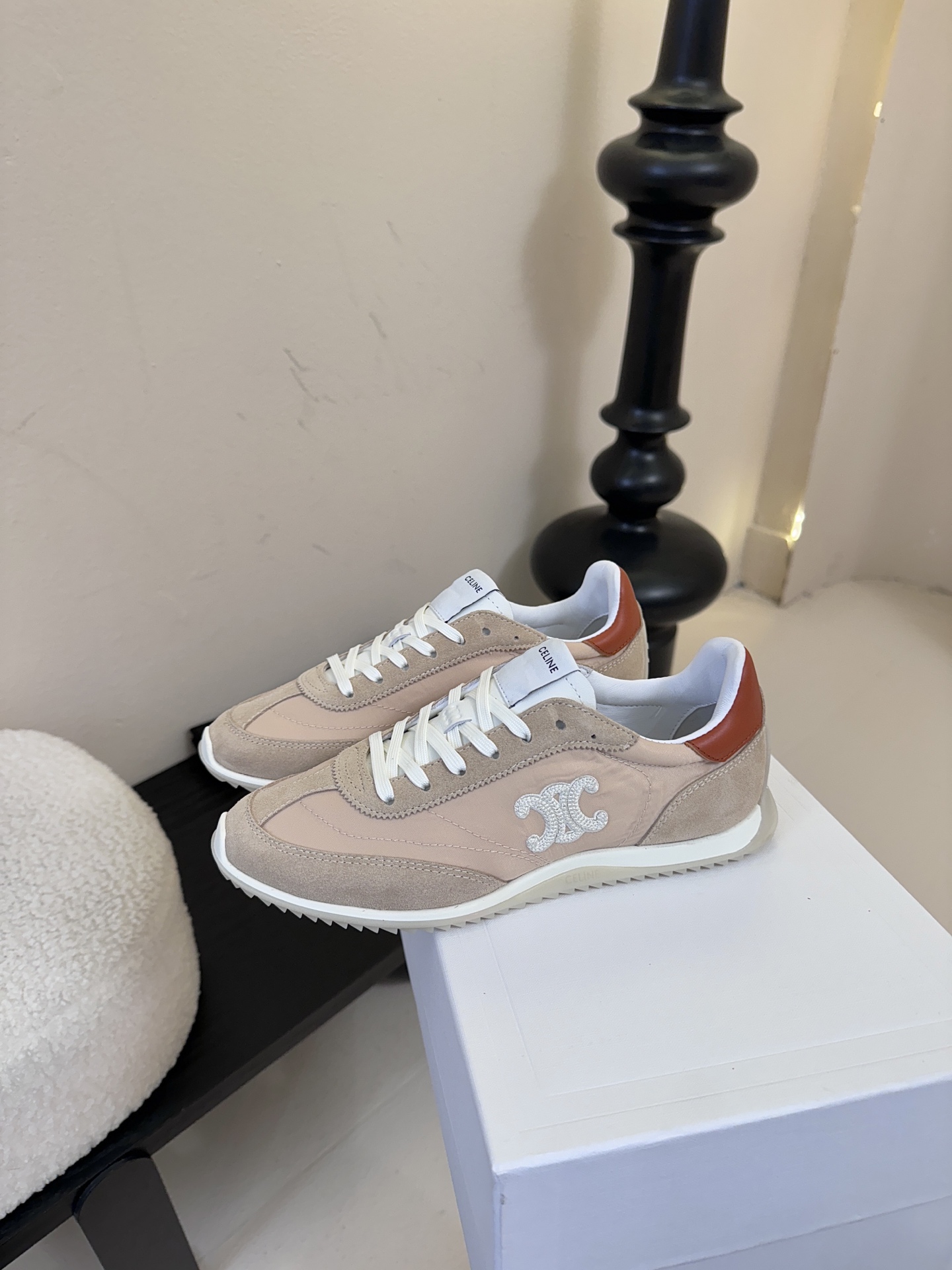 CELINE 休闲运动鞋‼️整双鞋子采购Zp开发打造，全部定制材料，独家开模大底，细节全部对版出货，连包