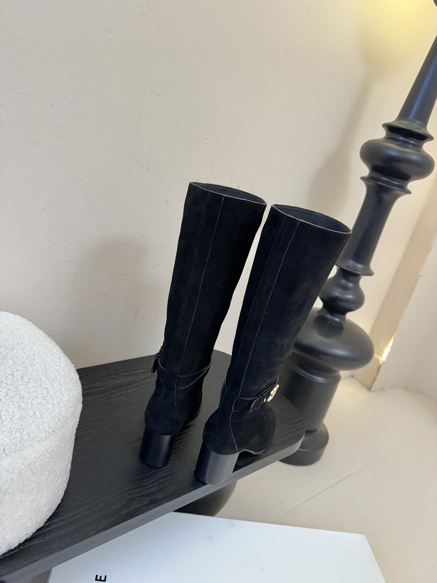 CELINE思琳专柜秋冬最新款复古时装长靴 超多明星时尚博主同款 早秋力推单品！复古欧美风格 炸街必备单