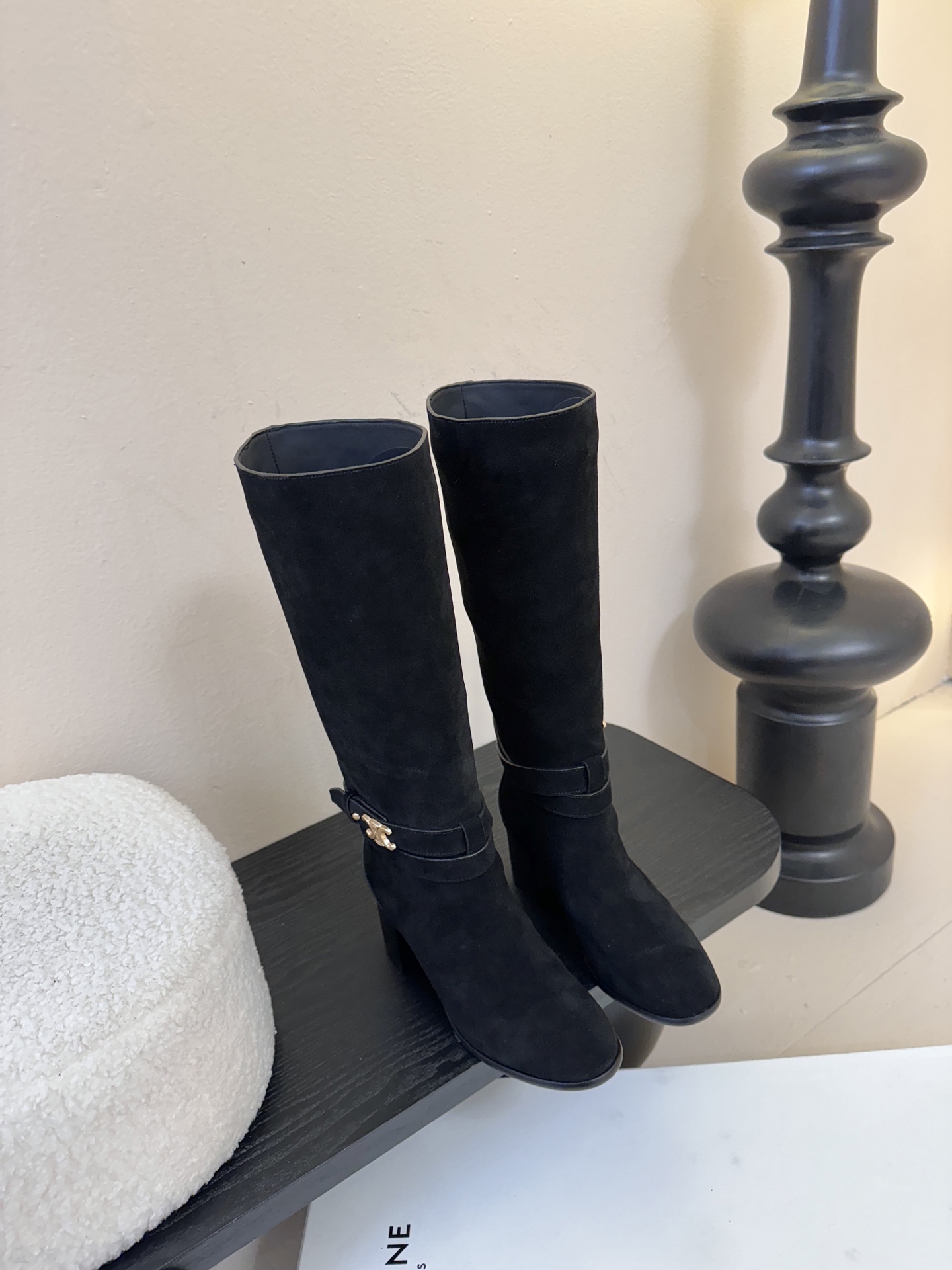 CELINE思琳专柜秋冬最新款复古时装长靴 超多明星时尚博主同款 早秋力推单品！复古欧美风格 炸街必备单