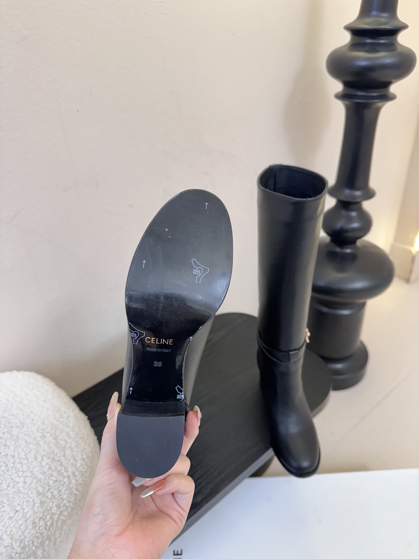 CELINE思琳专柜秋冬最新款复古时装长靴 超多明星时尚博主同款 早秋力推单品！复古欧美风格 炸街必备单