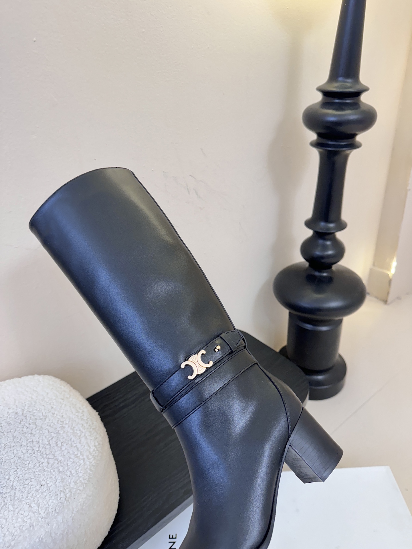 CELINE思琳专柜秋冬最新款复古时装长靴 超多明星时尚博主同款 早秋力推单品！复古欧美风格 炸街必备单