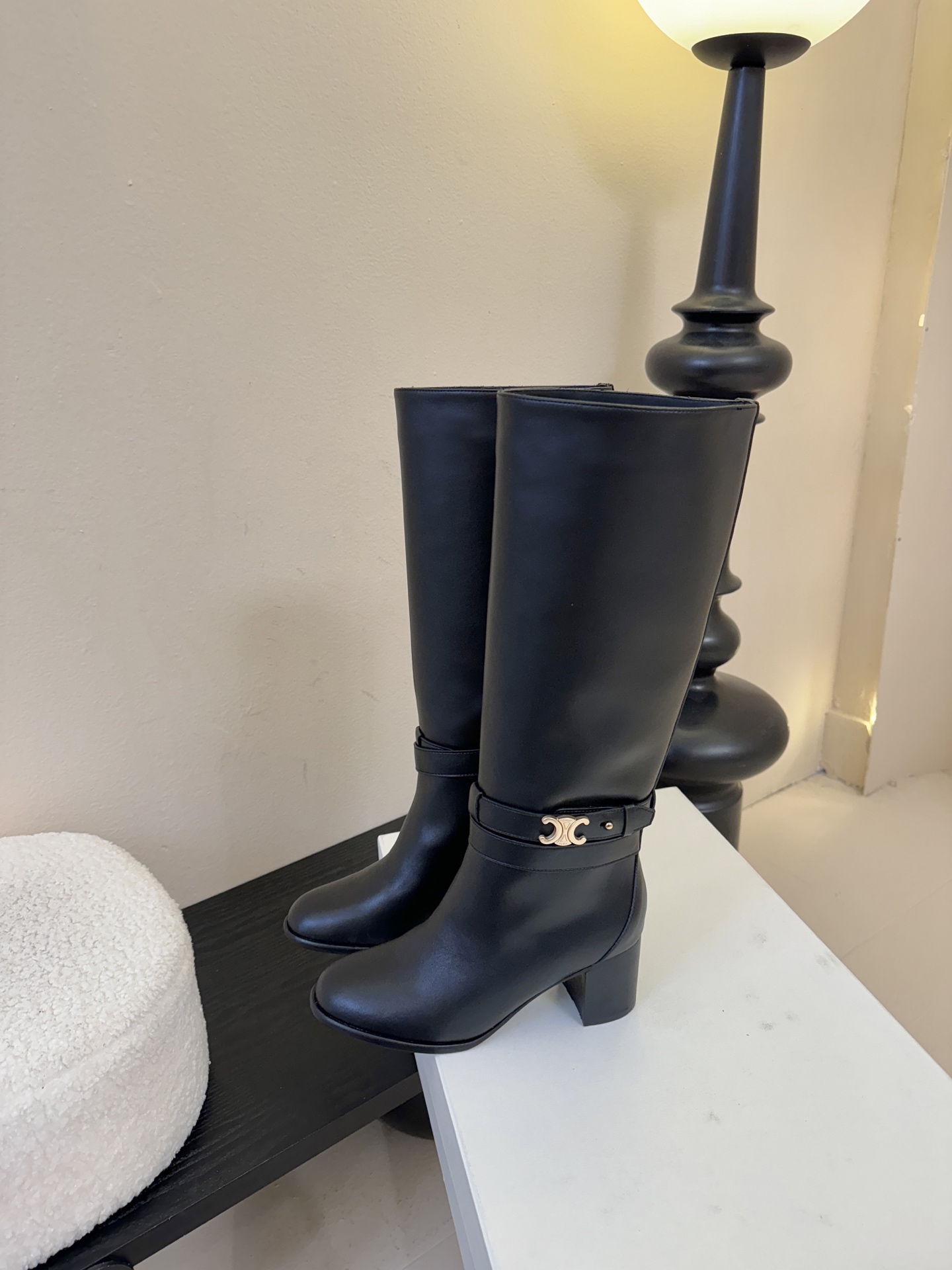 CELINE思琳专柜秋冬最新款复古时装长靴 超多明星时尚博主同款 早秋力推单品！复古欧美风格 炸街必备单