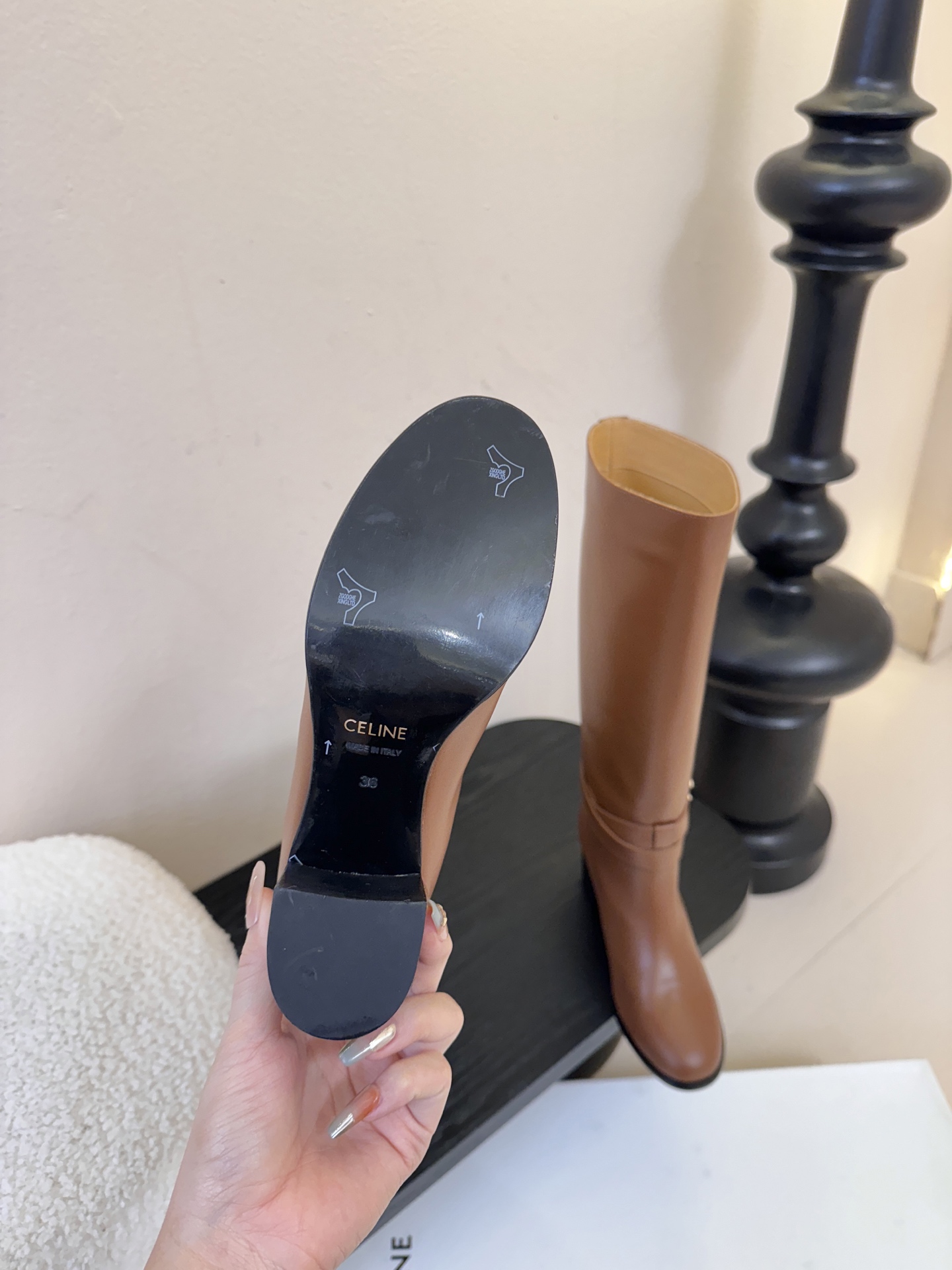 CELINE思琳专柜秋冬最新款复古时装长靴 超多明星时尚博主同款 早秋力推单品！复古欧美风格 炸街必备单