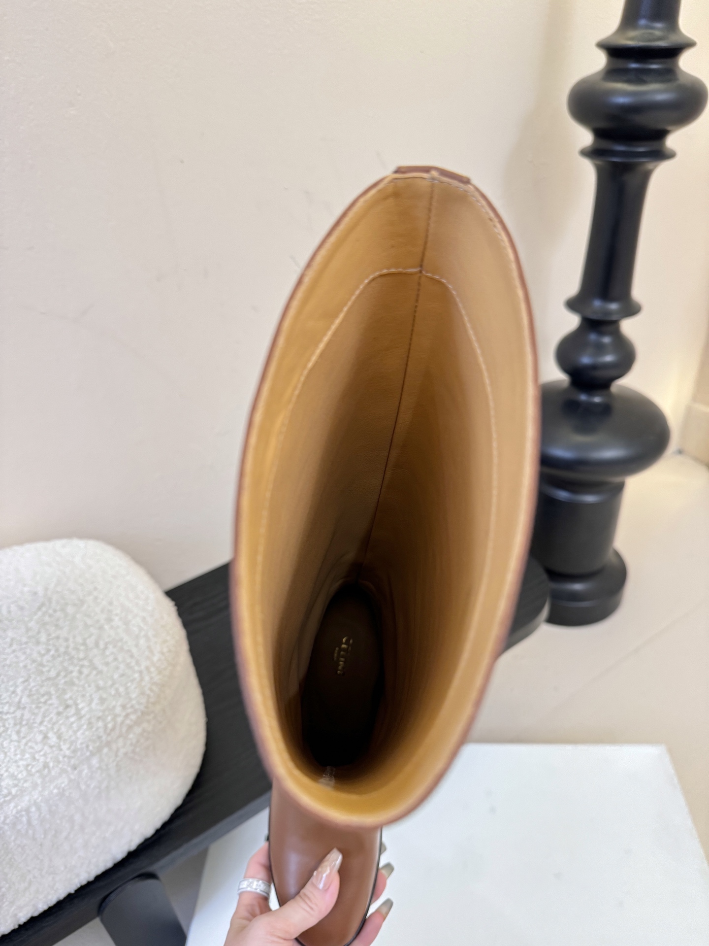 CELINE思琳专柜秋冬最新款复古时装长靴 超多明星时尚博主同款 早秋力推单品！复古欧美风格 炸街必备单