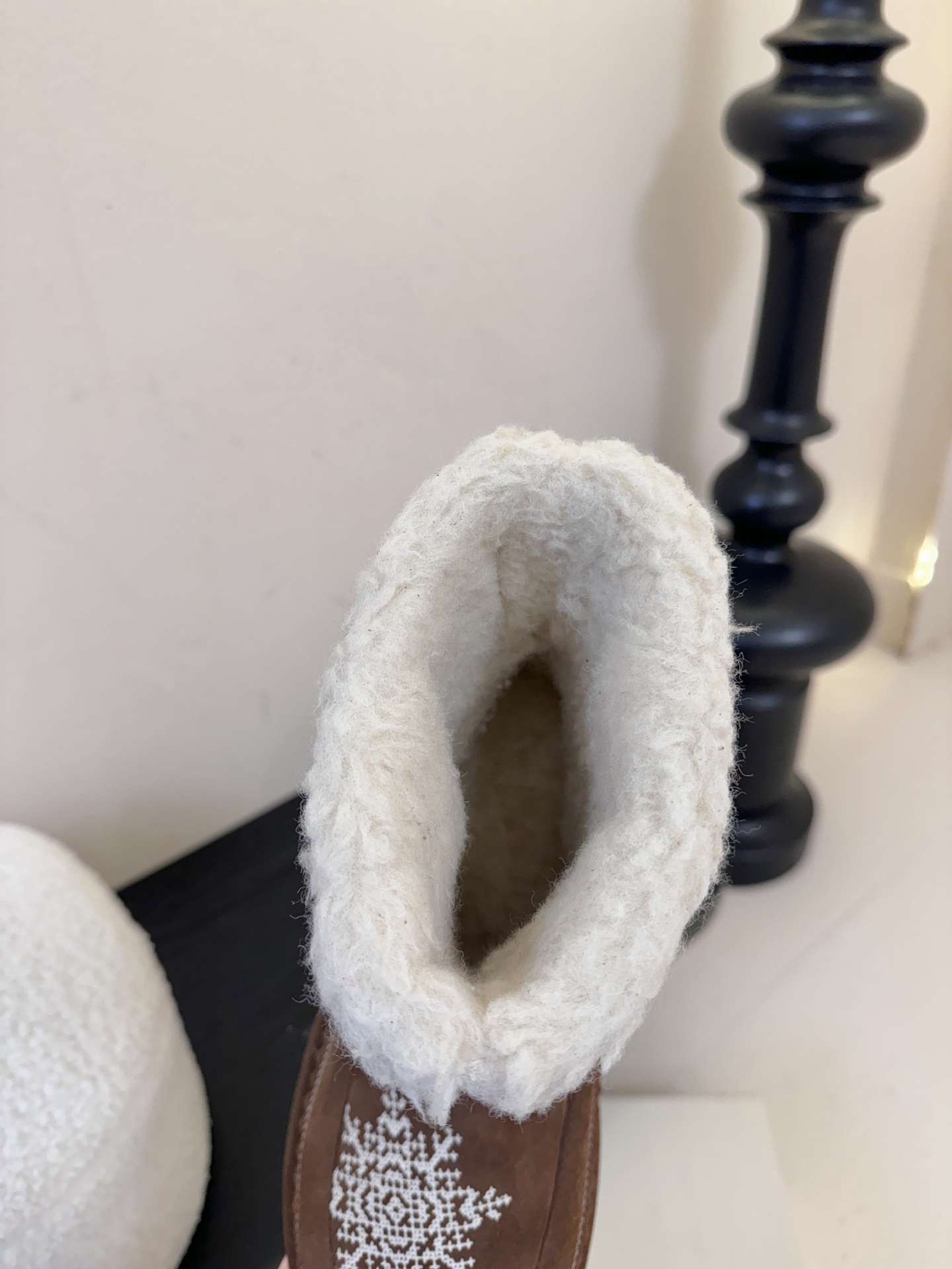 代购品质 杏色陆续更新一比一复刻，细节零差距unfolio超可爱LUMI雪地靴，打造精巧松弛，恰到好处的