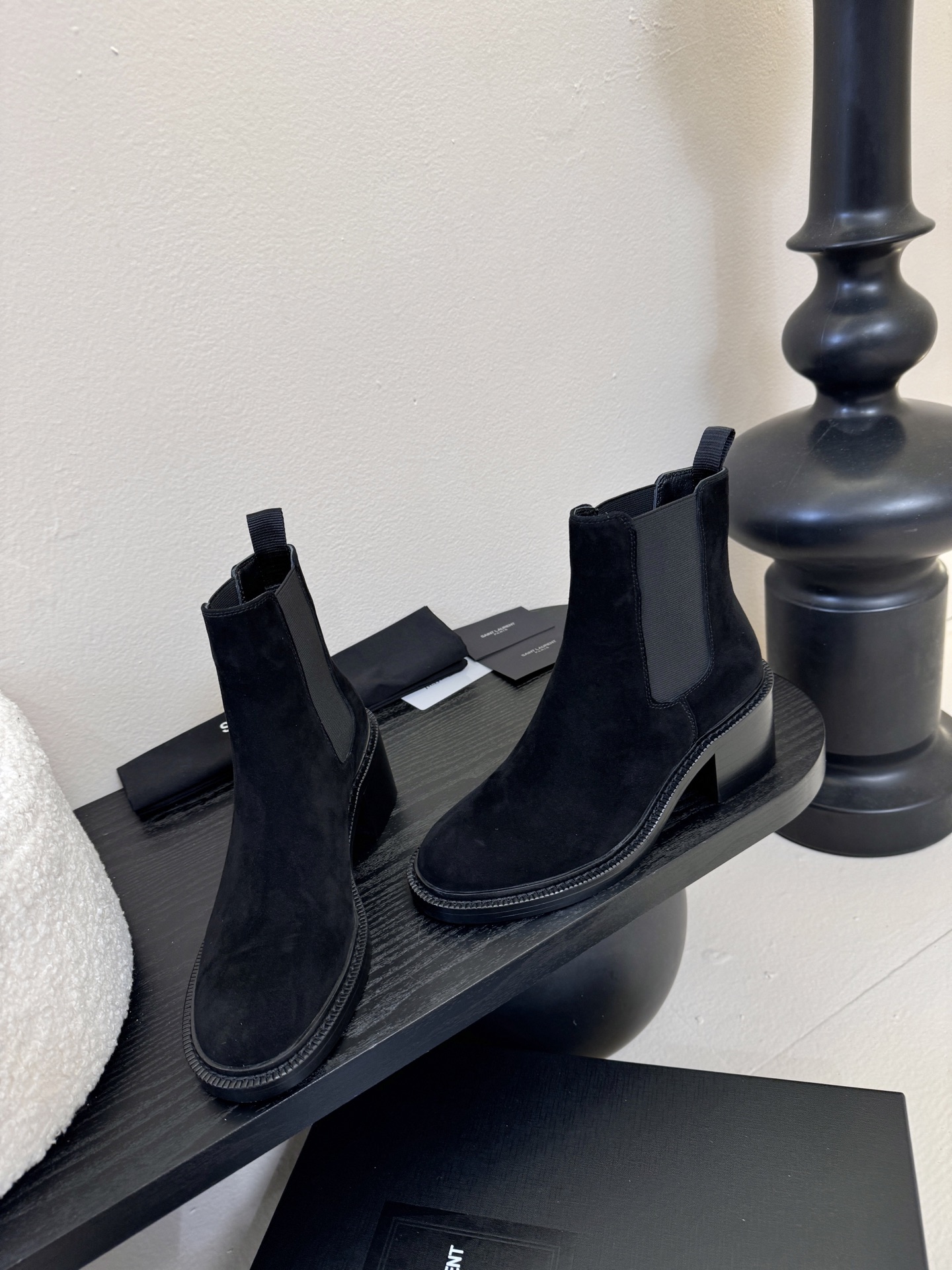 Saint Laurent圣罗兰秋冬最新款布洛克短靴 超多明星时尚博主种草 大小质感与原版完全一致✔️鞋