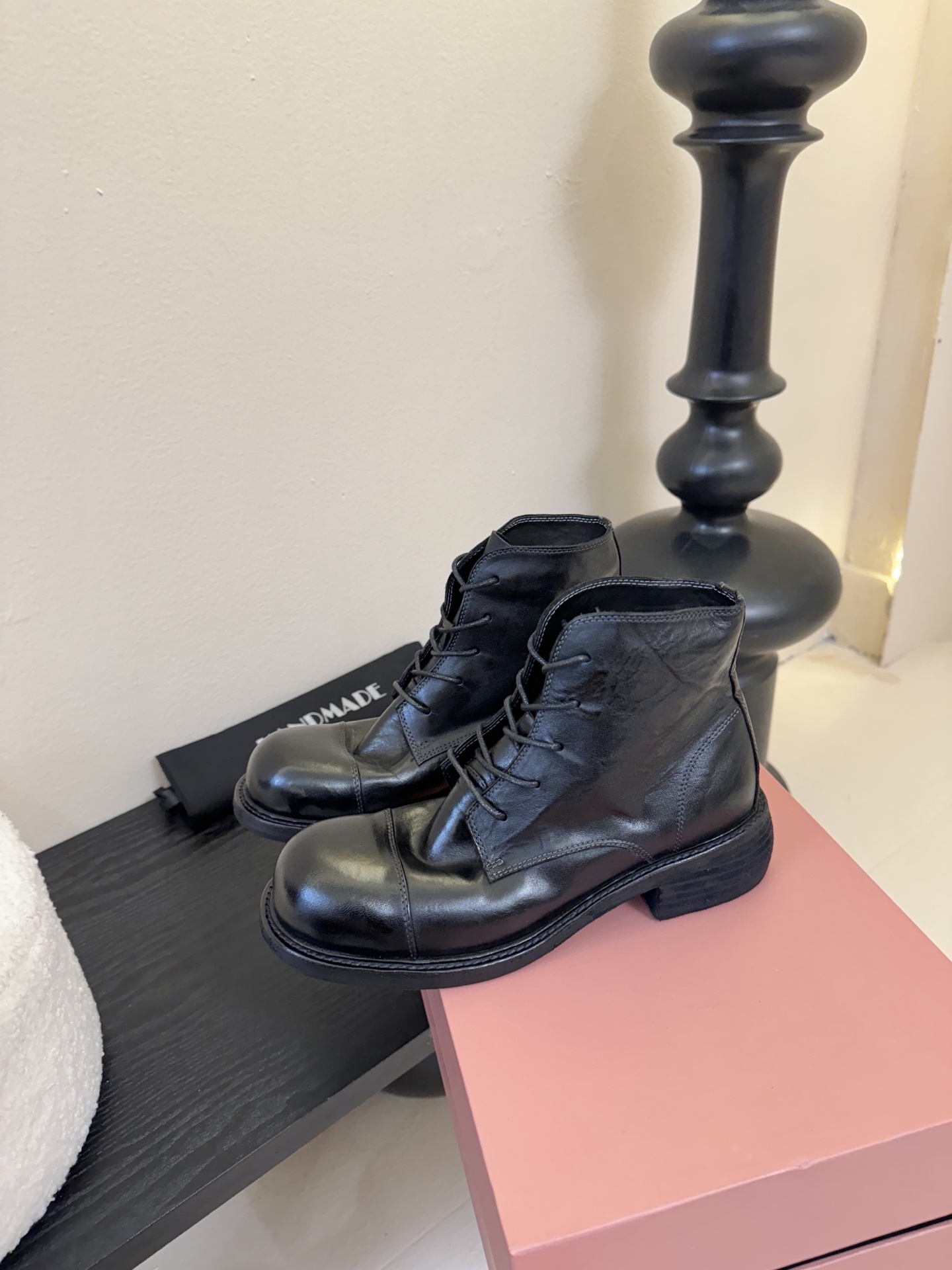 顶级HANDMADE独家新品最高版本买手代购1:1完美复刻 平底凉鞋单鞋原版开模真皮鞋底 原版套楦鞋型很