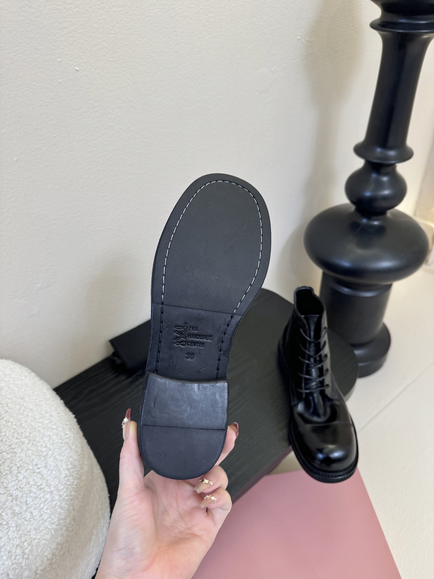 顶级HANDMADE独家新品最高版本买手代购1:1完美复刻 平底凉鞋单鞋原版开模真皮鞋底 原版套楦鞋型很