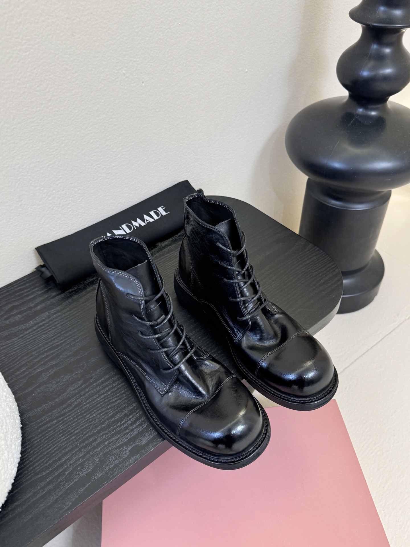 顶级HANDMADE独家新品最高版本买手代购1:1完美复刻 平底凉鞋单鞋原版开模真皮鞋底 原版套楦鞋型很