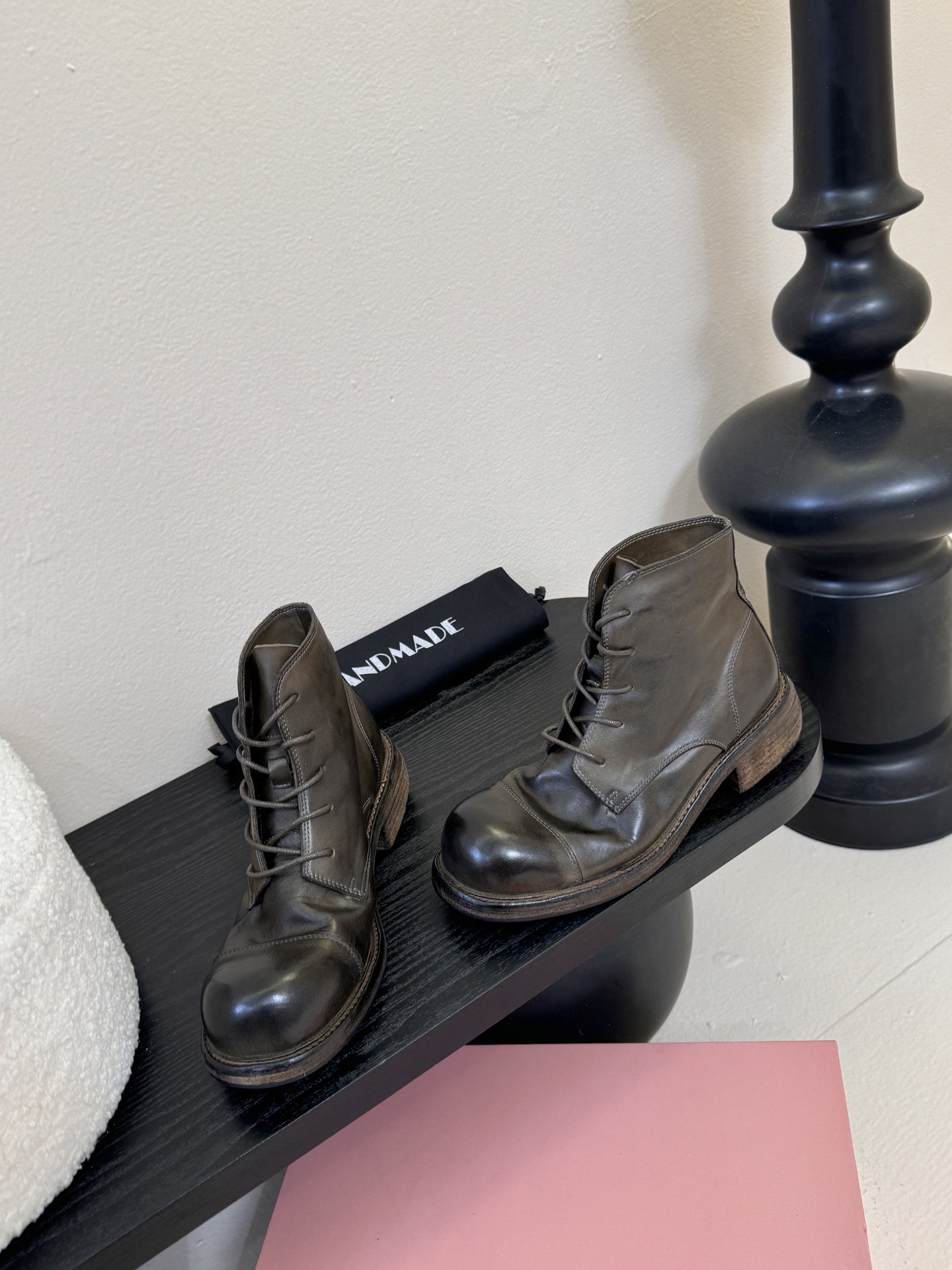 顶级HANDMADE独家新品最高版本买手代购1:1完美复刻 平底凉鞋单鞋原版开模真皮鞋底 原版套楦鞋型很