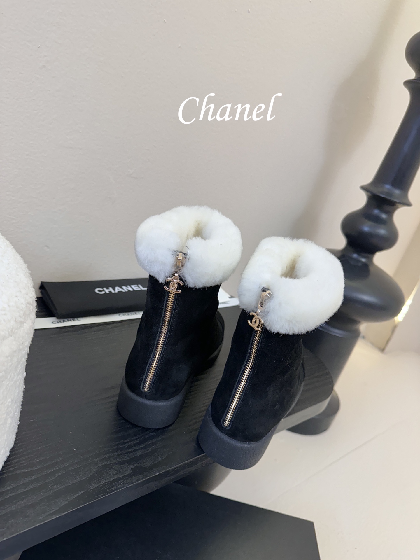 CHANEL香奈儿*小香秋冬新款雪地靴骑士靴库靴切尔西靴真的是帅气时尚的代表马丁靴骑士靴靴筒Chanel