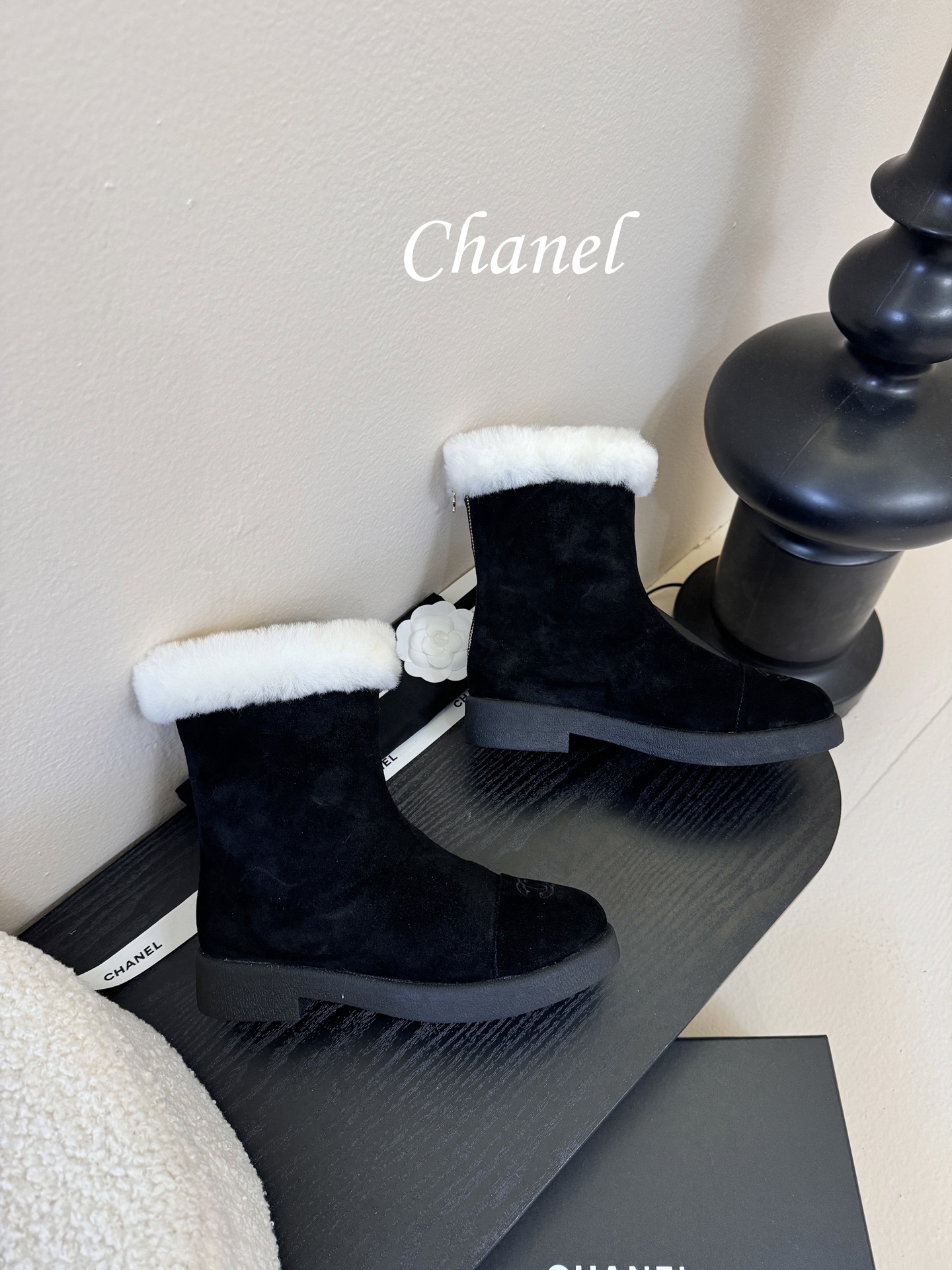 CHANEL香奈儿*小香秋冬新款雪地靴骑士靴库靴切尔西靴真的是帅气时尚的代表马丁靴骑士靴靴筒Chanel