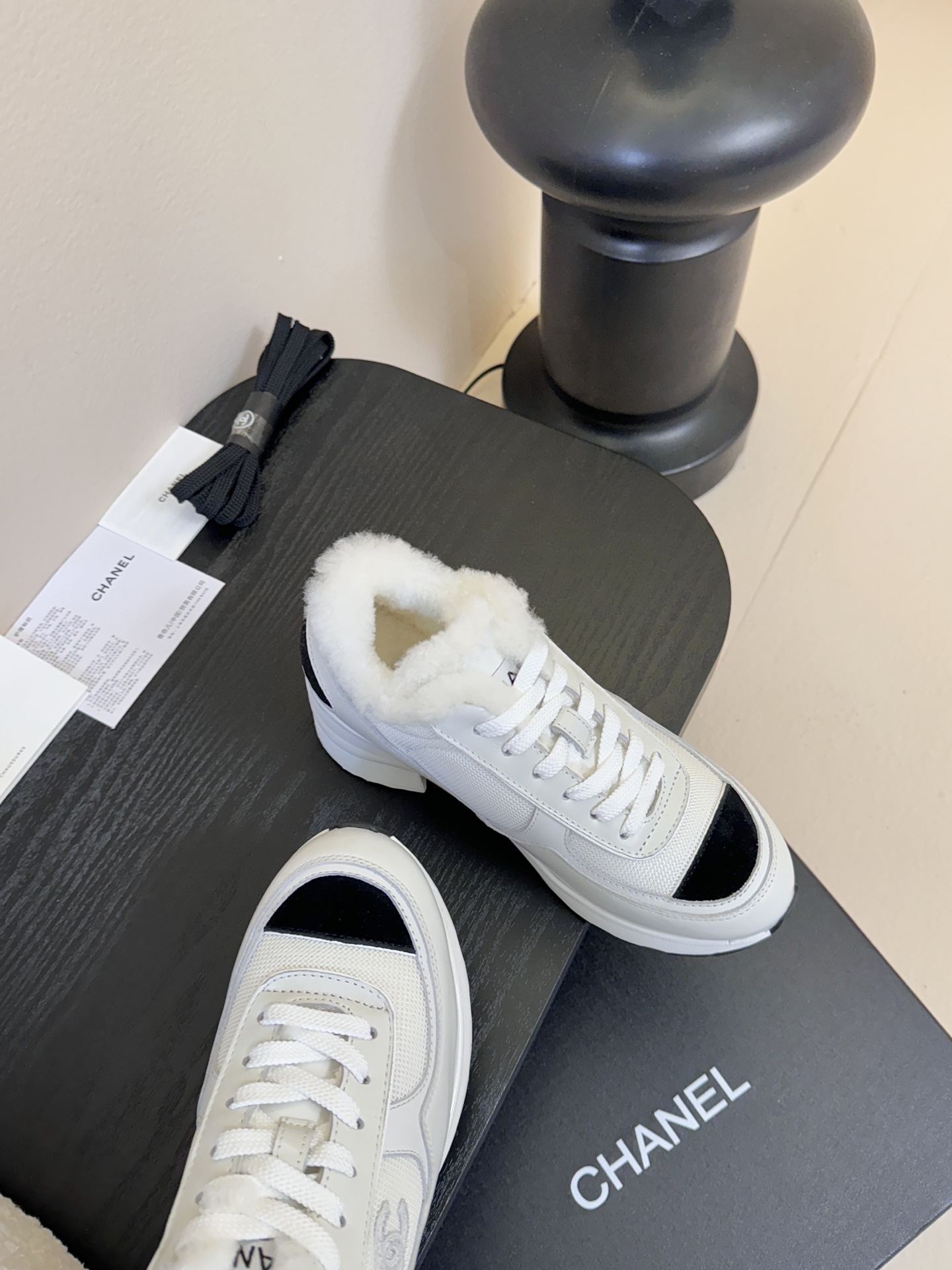 Chanl 香奈儿25k秋冬新款高跟拼色休闲运动鞋 奇奇怪怪 丑萌丑萌 专柜断货王 各大博主社交日推款，