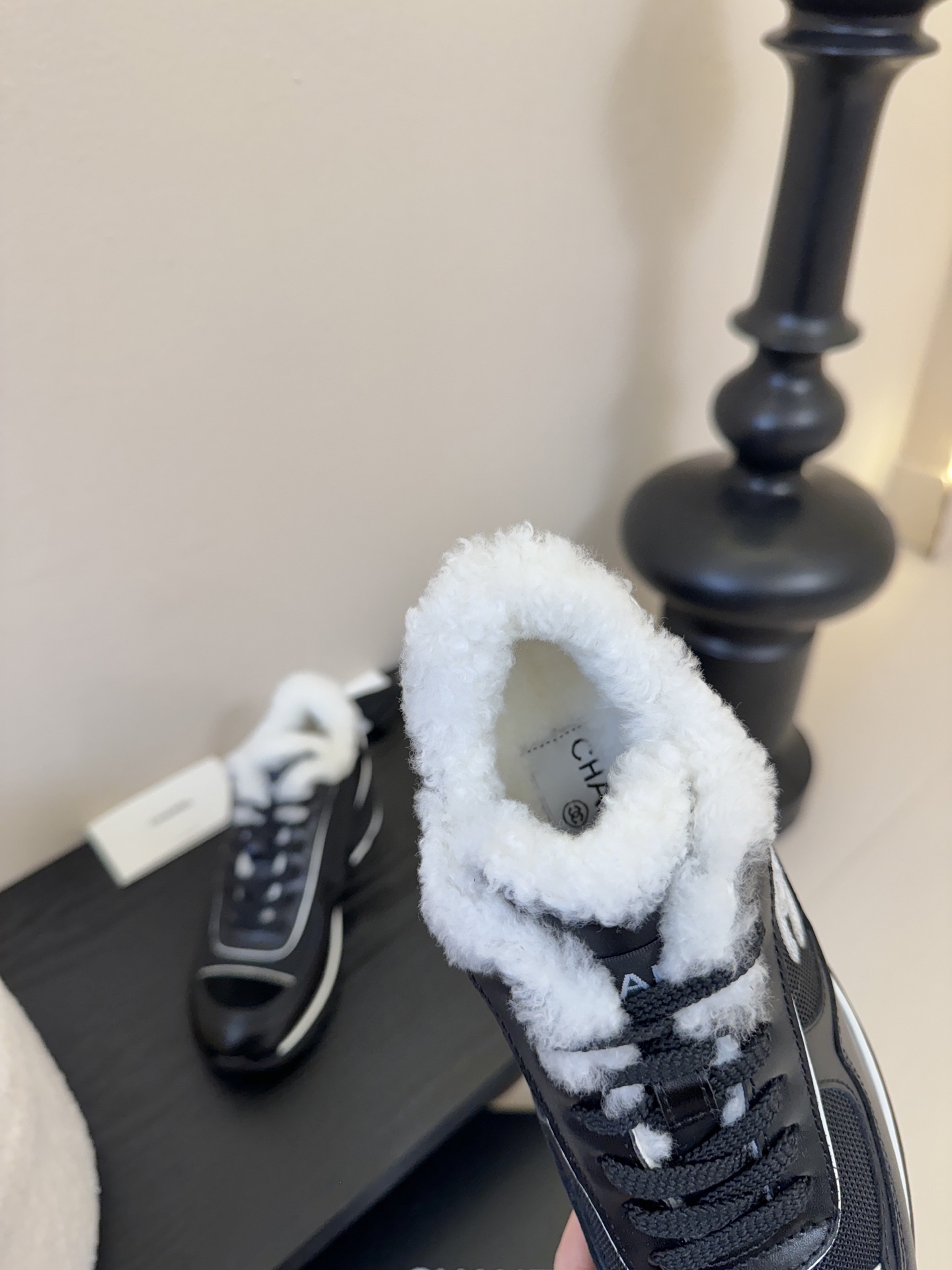 Chanl 香奈儿25k秋冬新款高跟拼色休闲运动鞋 奇奇怪怪 丑萌丑萌 专柜断货王 各大博主社交日推款，