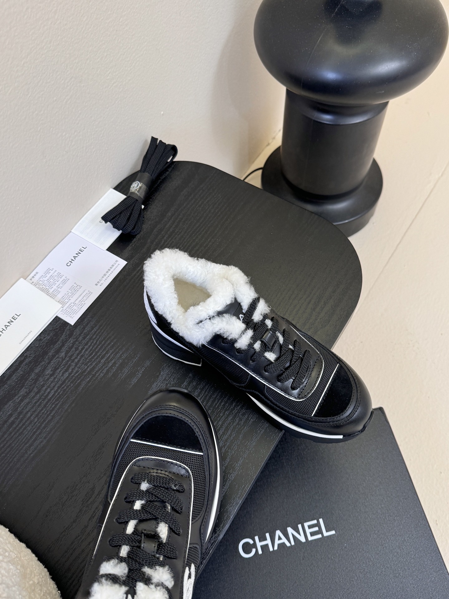 Chanl 香奈儿25k秋冬新款高跟拼色休闲运动鞋 奇奇怪怪 丑萌丑萌 专柜断货王 各大博主社交日推款，