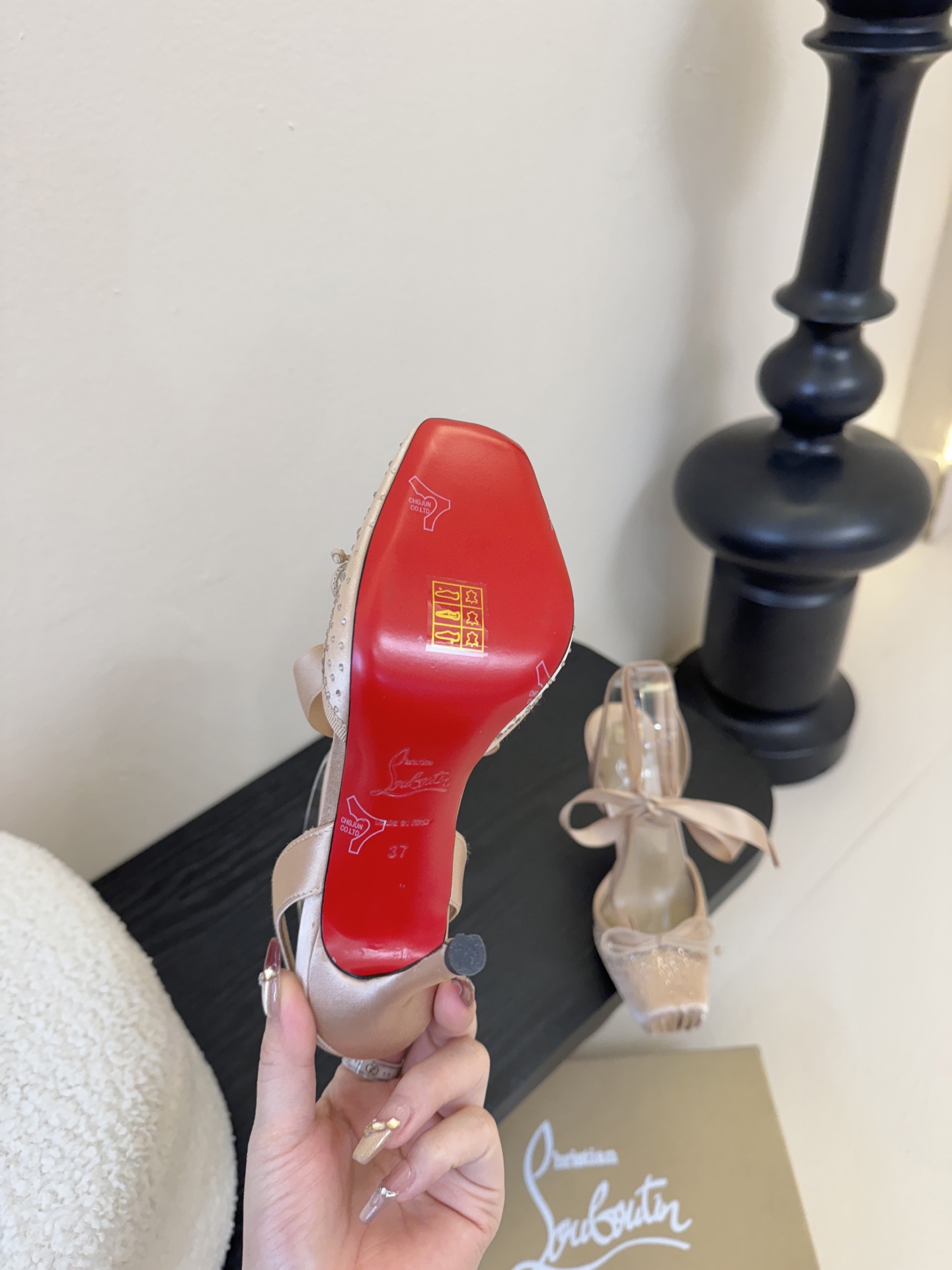 CL x Maison margiel* 新品高跟凉鞋Maison Margiela 与 Christi