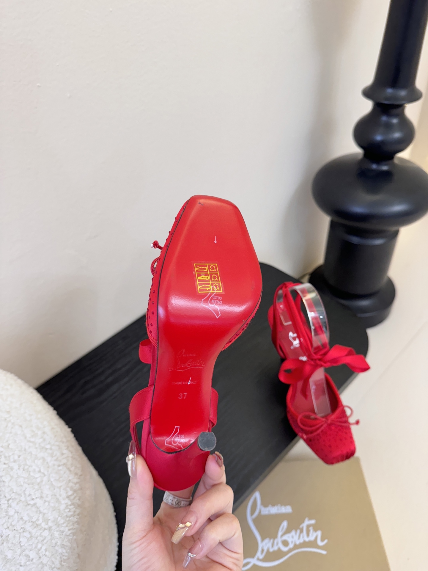 CL x Maison margiel* 新品高跟凉鞋Maison Margiela 与 Christi