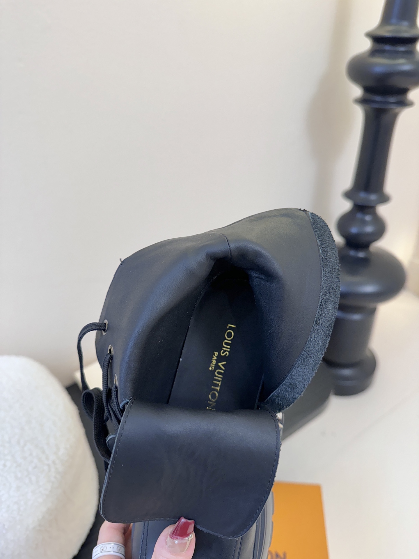 -25Fw秋冬新款Louis vuitton LV DISTRICT RANGER 及踝靴 系带厚底侧拉