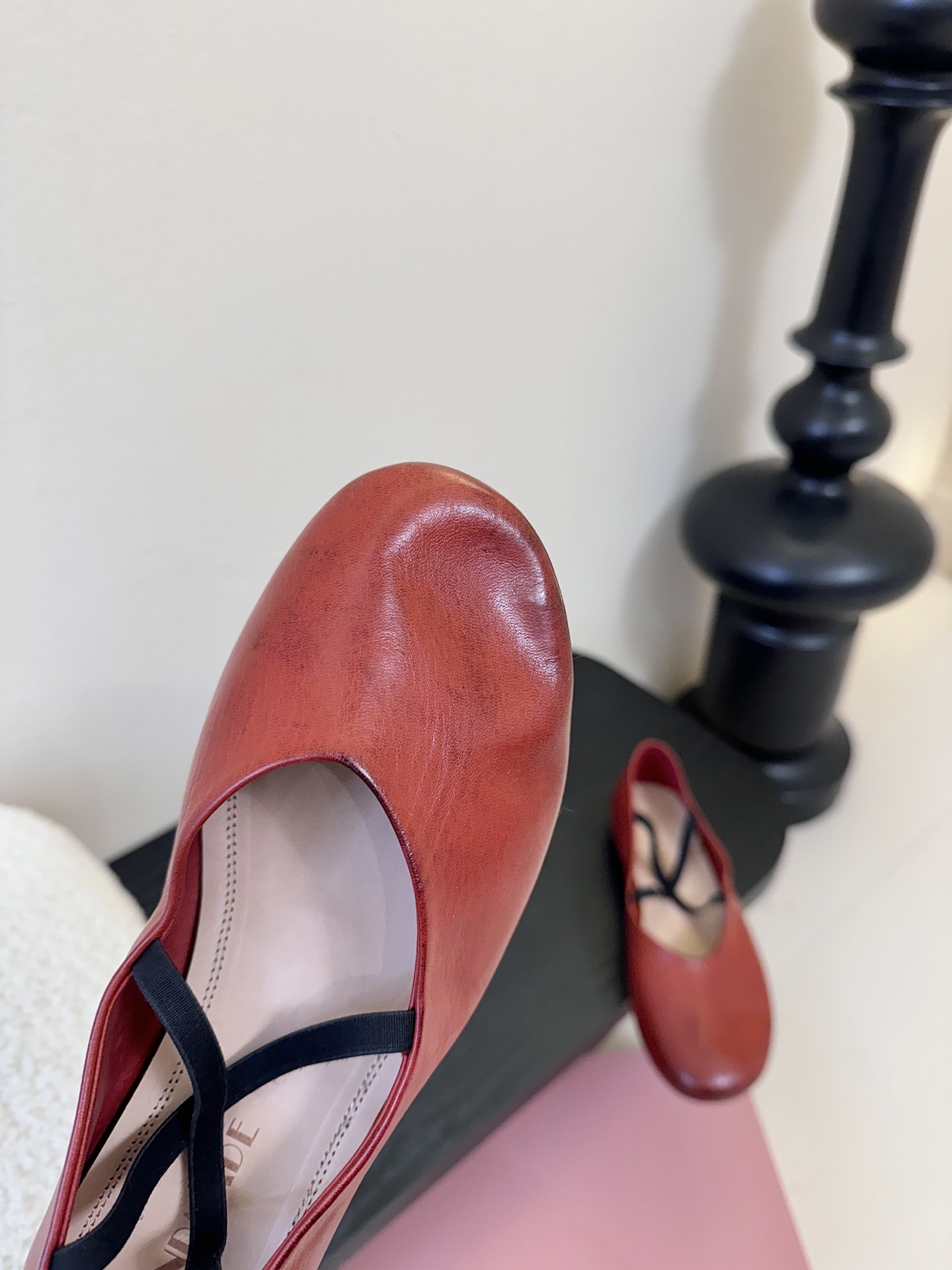 顶级HANDMADE独家新品最高版本买手代购1:1完美复刻 平底凉鞋单鞋原版开模真皮鞋底 原版套楦鞋型很