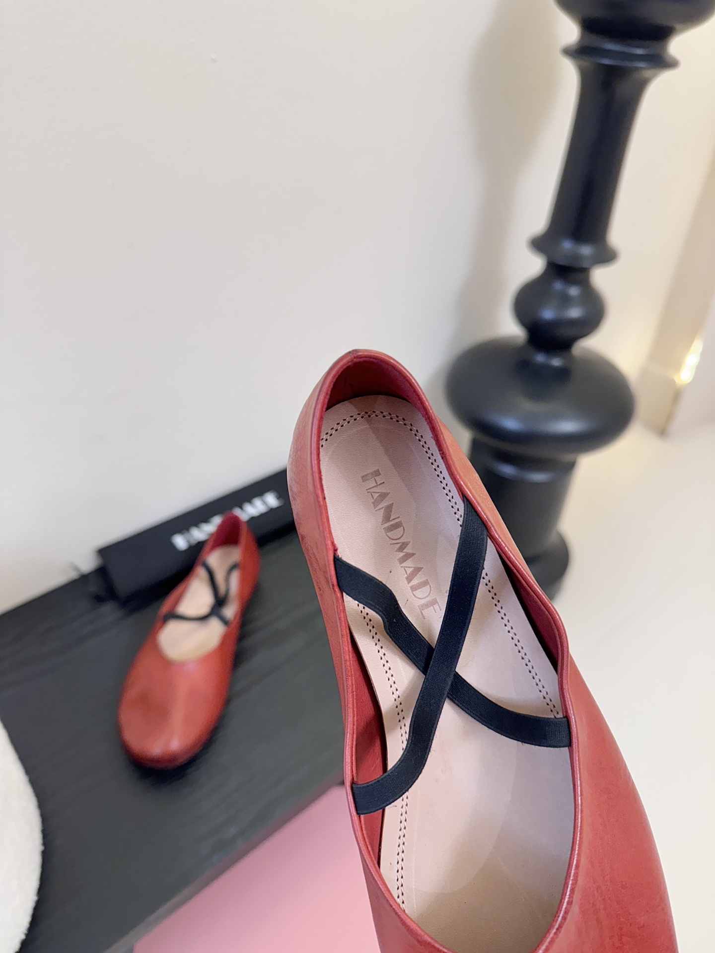 顶级HANDMADE独家新品最高版本买手代购1:1完美复刻 平底凉鞋单鞋原版开模真皮鞋底 原版套楦鞋型很