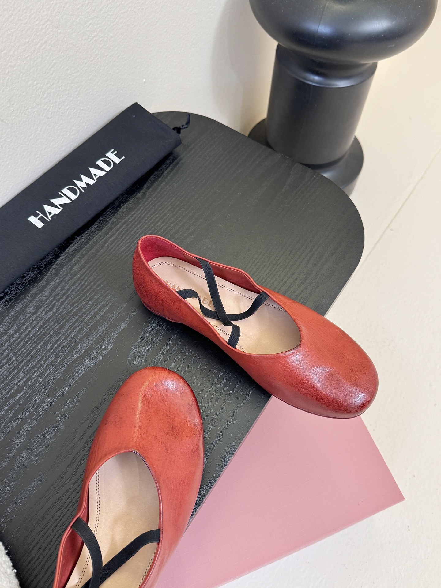 顶级HANDMADE独家新品最高版本买手代购1:1完美复刻 平底凉鞋单鞋原版开模真皮鞋底 原版套楦鞋型很