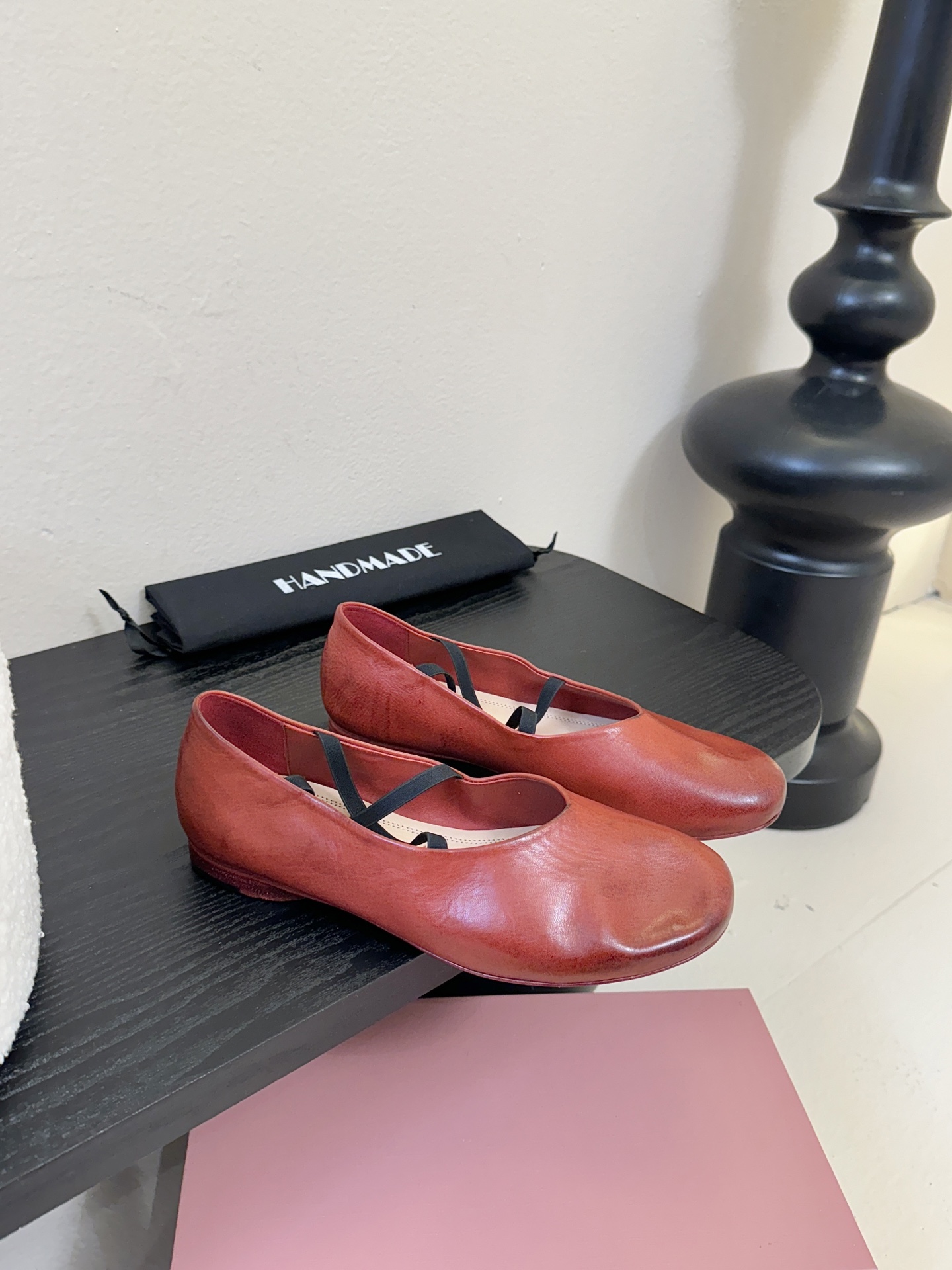 顶级HANDMADE独家新品最高版本买手代购1:1完美复刻 平底凉鞋单鞋原版开模真皮鞋底 原版套楦鞋型很