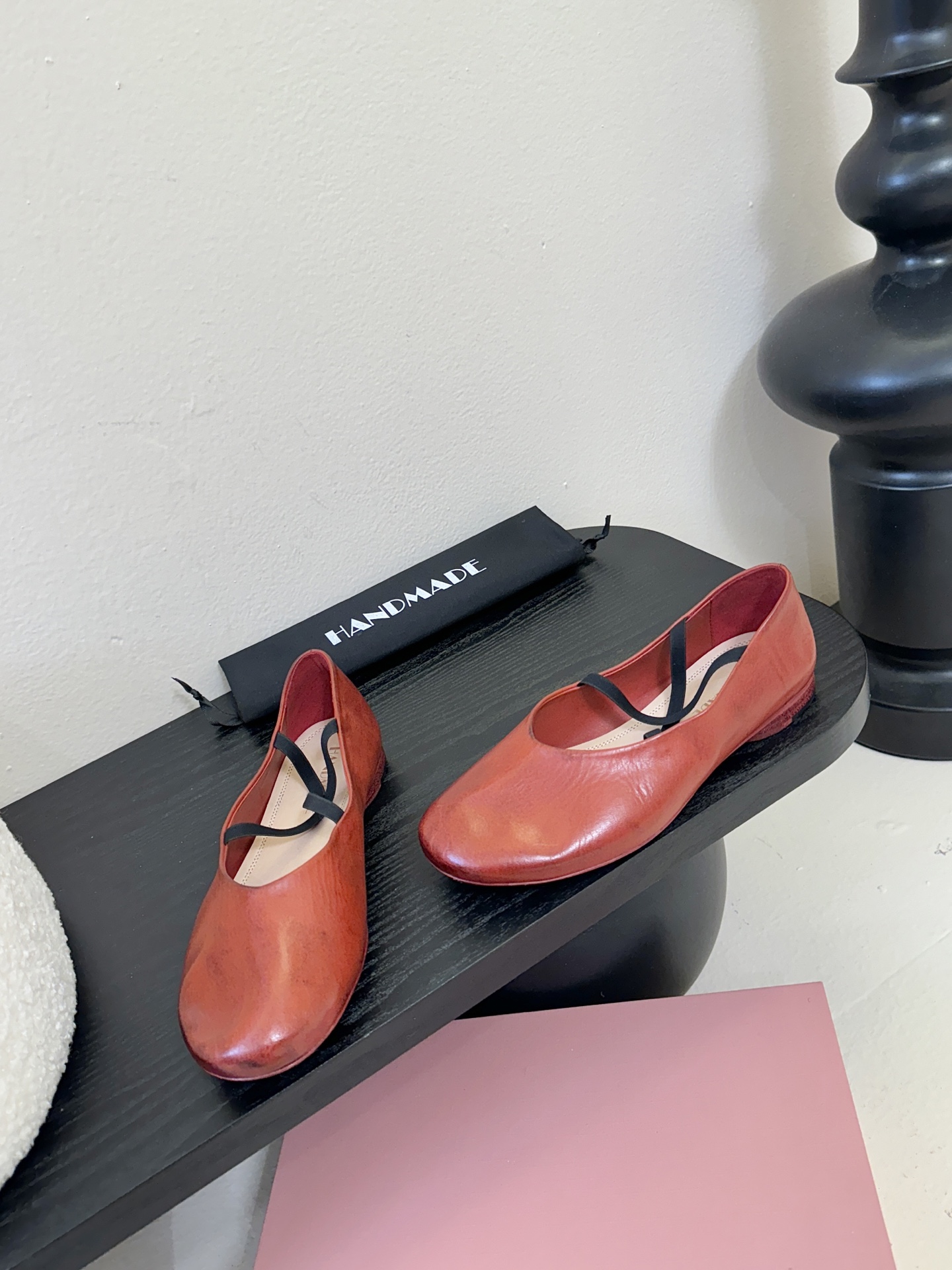 顶级HANDMADE独家新品最高版本买手代购1:1完美复刻 平底凉鞋单鞋原版开模真皮鞋底 原版套楦鞋型很