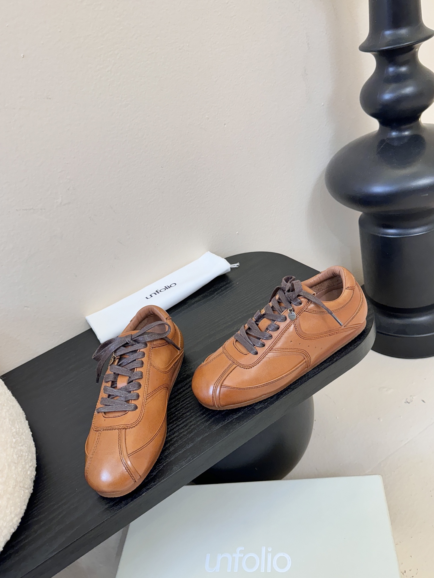 皮unfolio新品Cross-Trainer系带低帮运动鞋文咏珊张小斐众多网红 明星同款 超级如软舒适