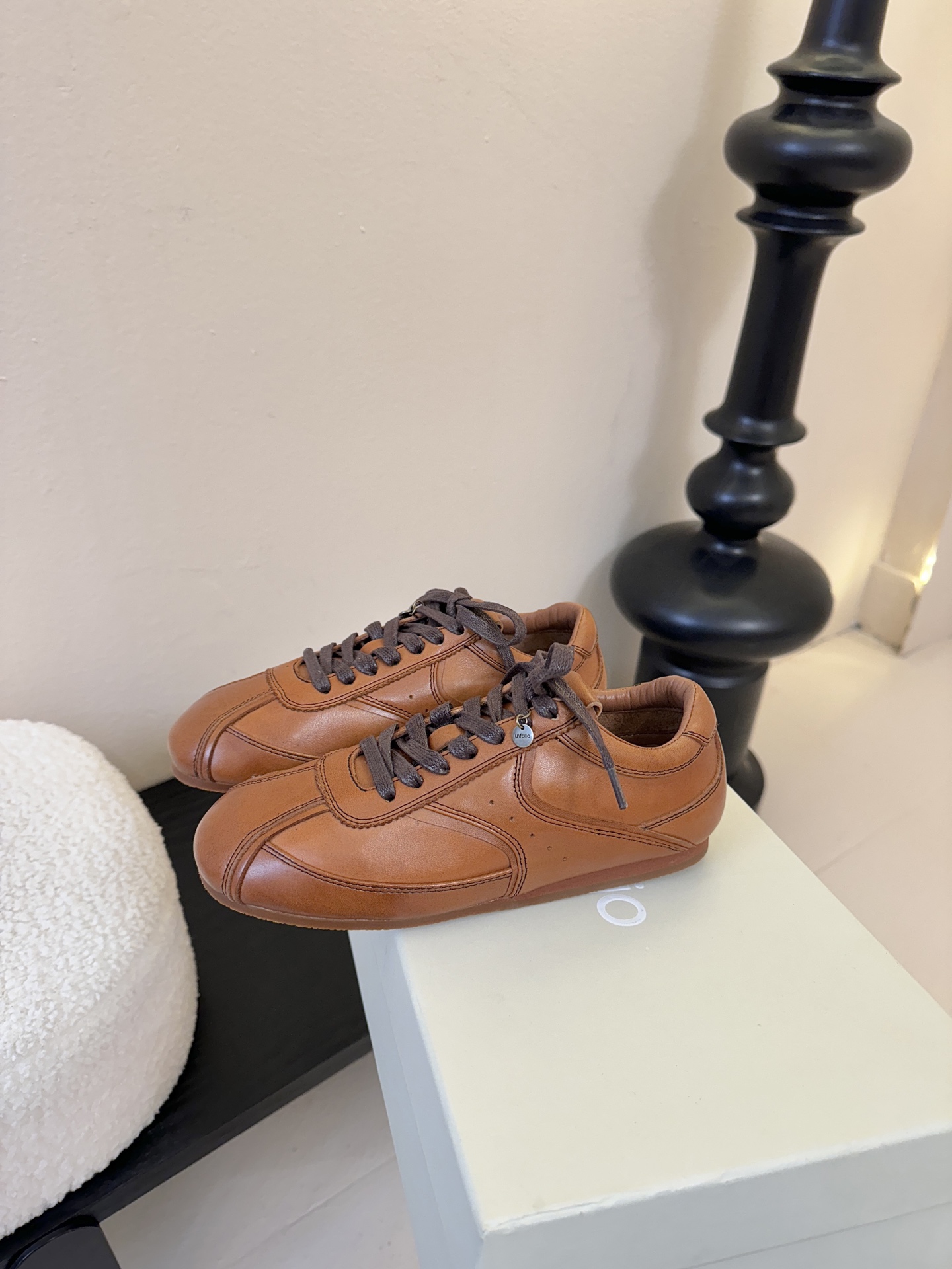 皮unfolio新品Cross-Trainer系带低帮运动鞋文咏珊张小斐众多网红 明星同款 超级如软舒适